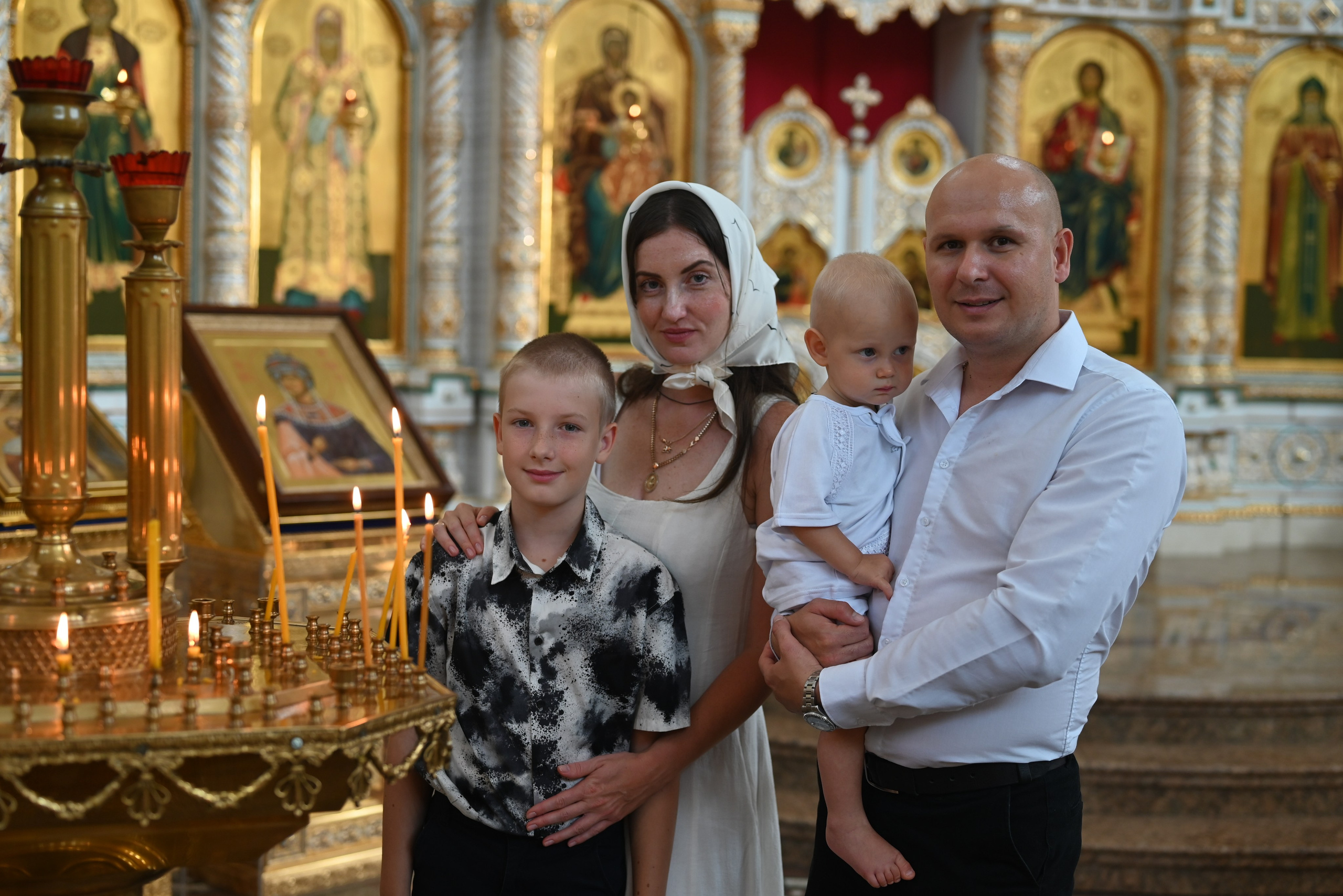 Церковь Живоначальной Троицы. Семейный и детский фотограф Москва