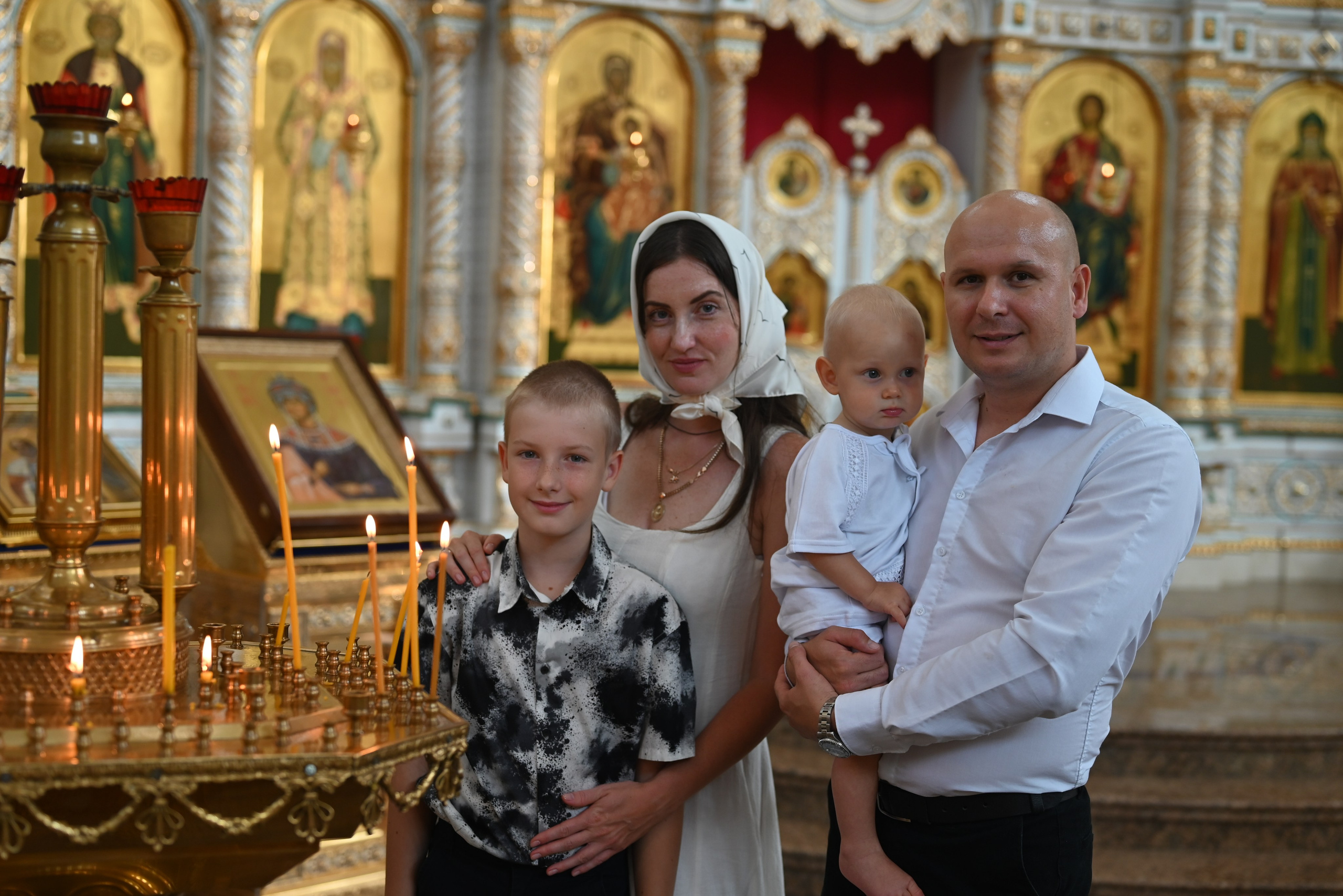 Церковь Живоначальной Троицы. Семейный и детский фотограф Москва