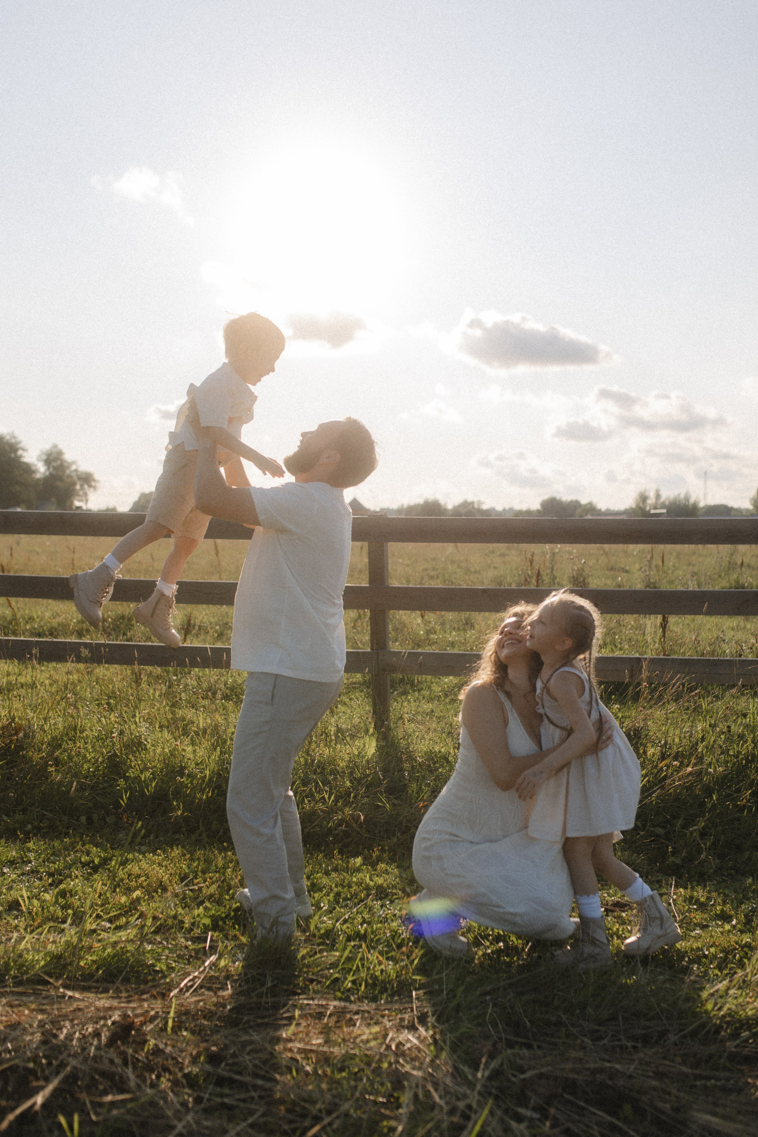 Ксюша, Паша, Василиса, Ваня и кое-кто ещё). Семейный фотограф в Москве Саша Герасименко