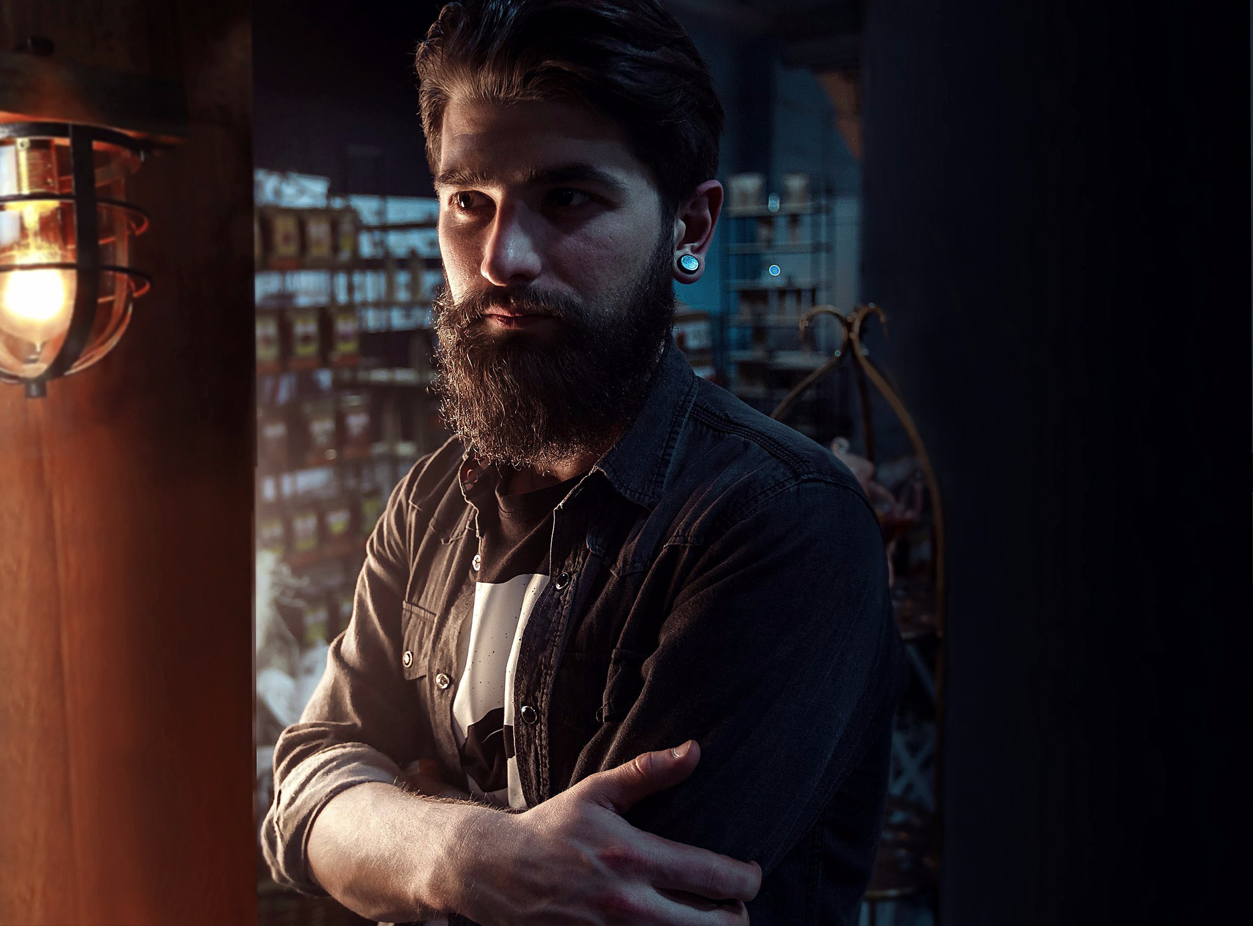 МУЖСКОЙ ПОРТРЕТ. Фотограф Юля Юнг