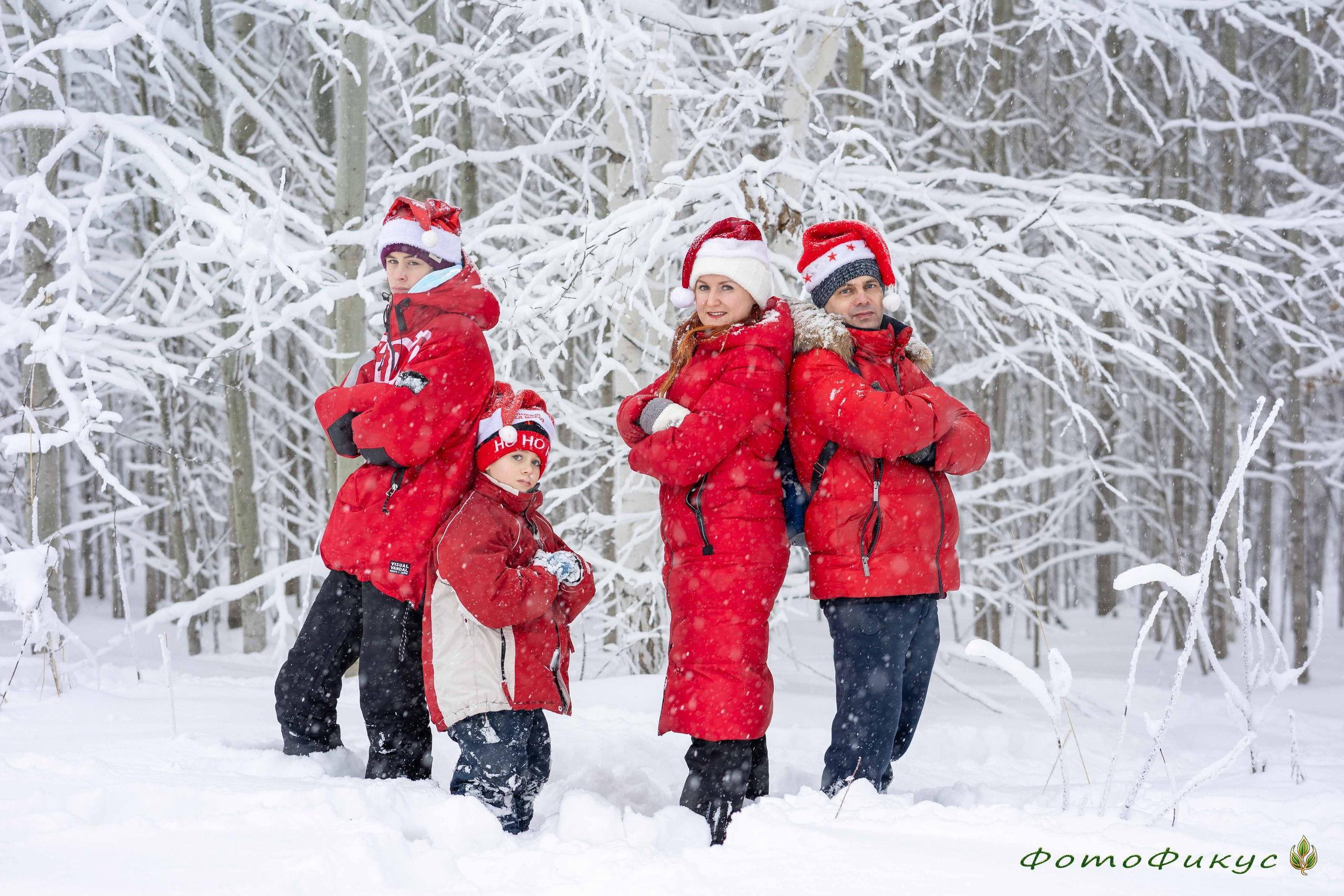 Новогодние. Фотографы Евгений и Екатерина. Фотофикус. Тюмень