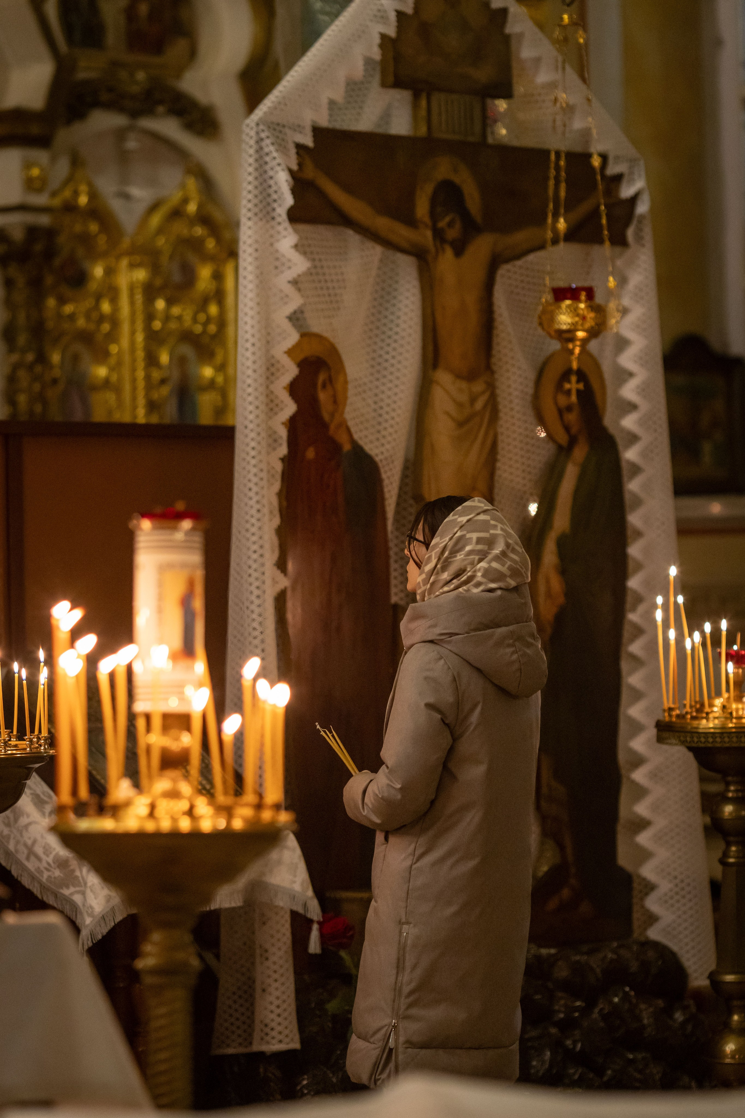 Крещение. Утренняя. Семейный и детский фотограф Анна Петракова