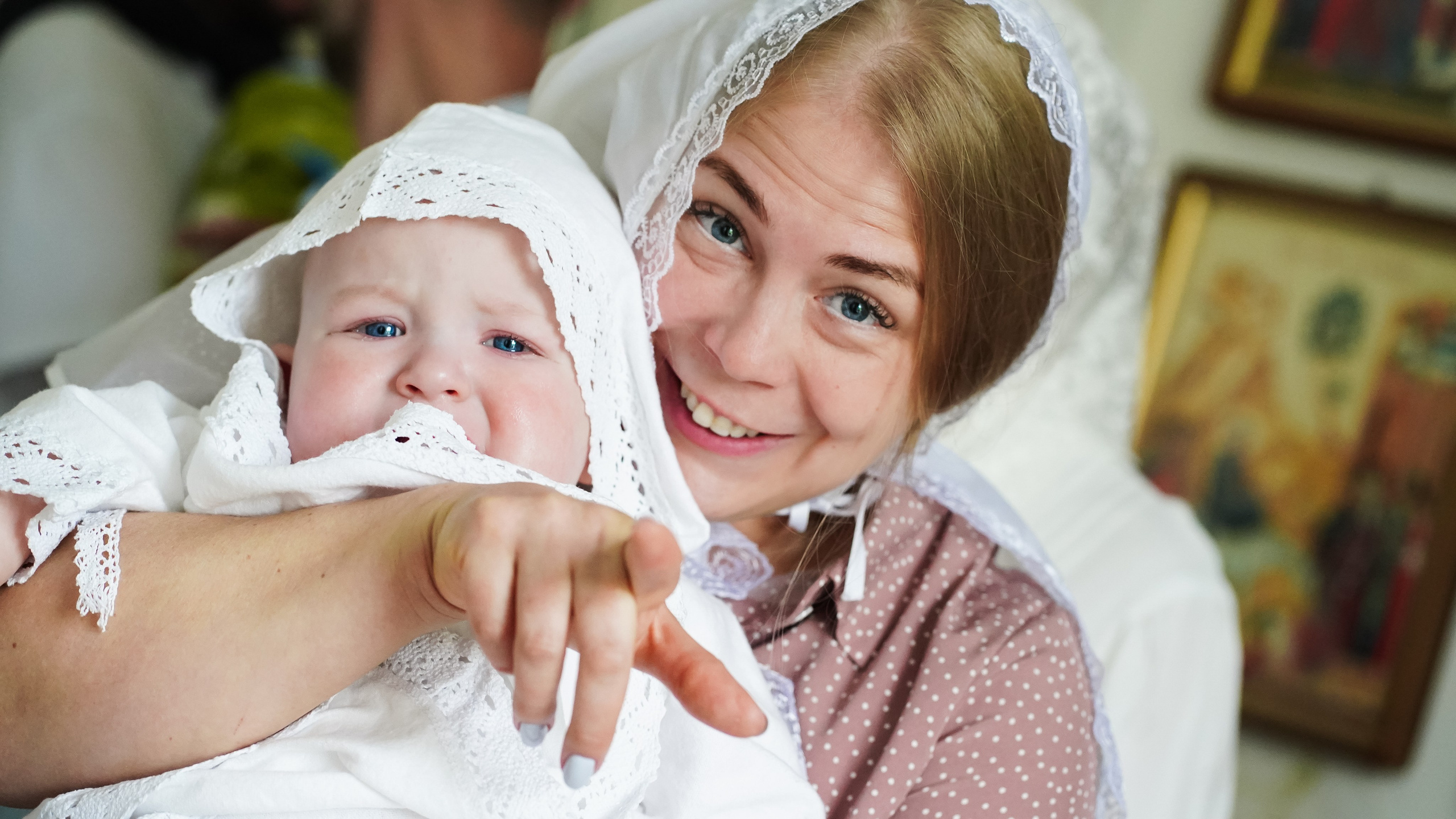 Крещение Георгия. Семейный и детский фотограф в Москве (Тинао) Галкина Алевтина