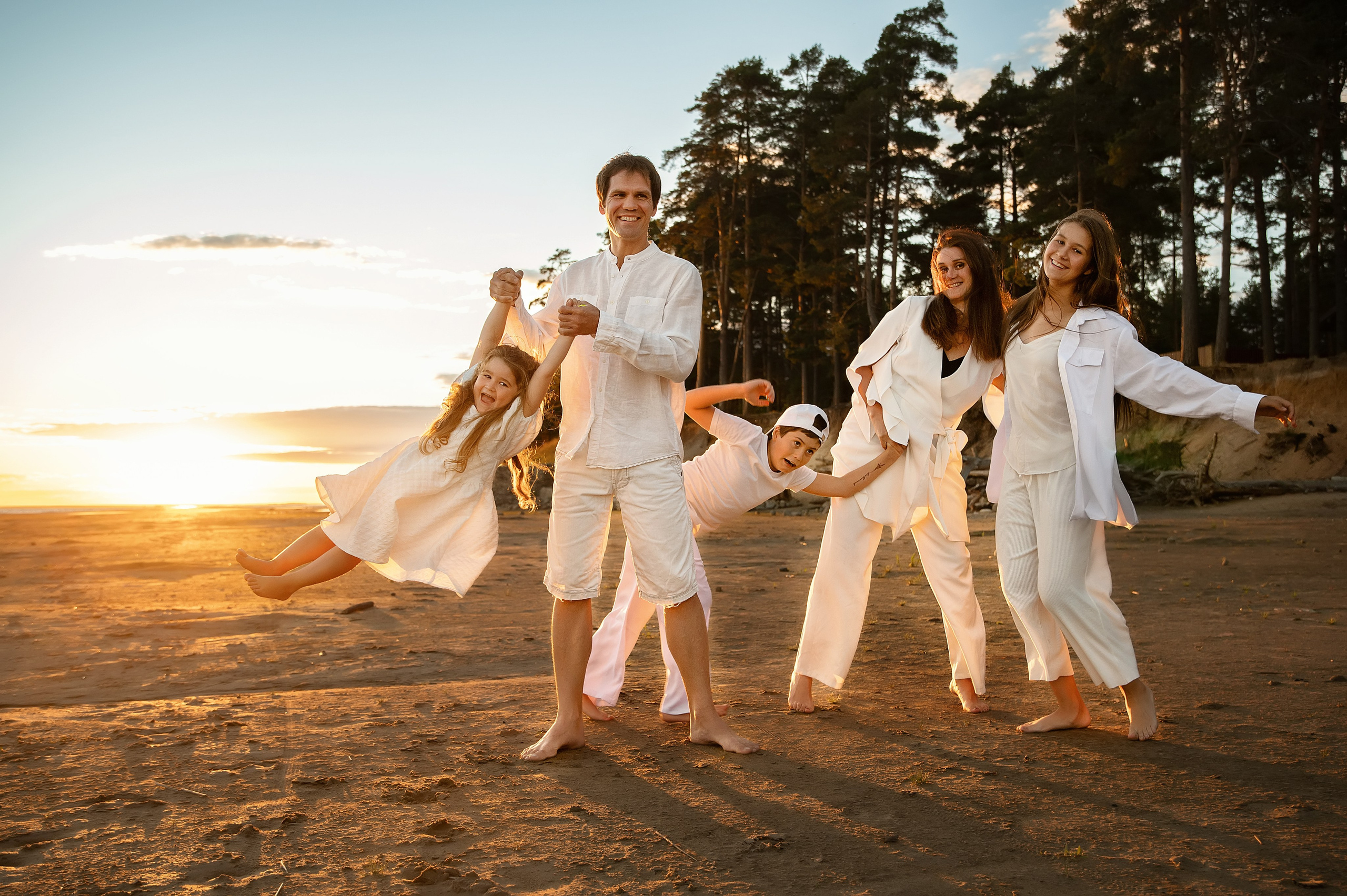 Семья. Фотограф Евгения Соколова