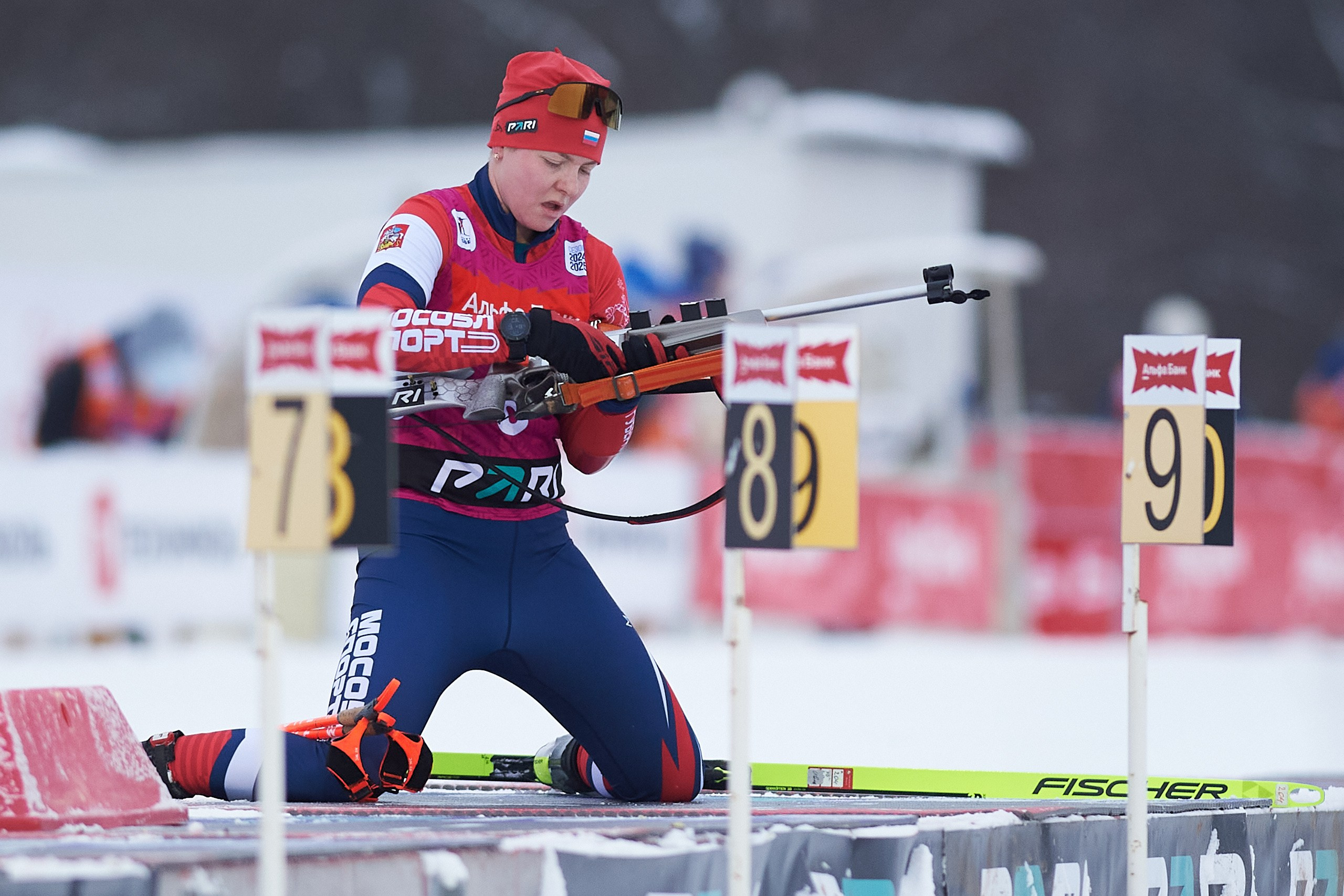 Биатлон. Чемпионат России — 2024/2025, 3-й этап, Ижевск. Ижевская винтовка. Спортивный репортажный фотограф в Ижевске Сергей Мерзляков