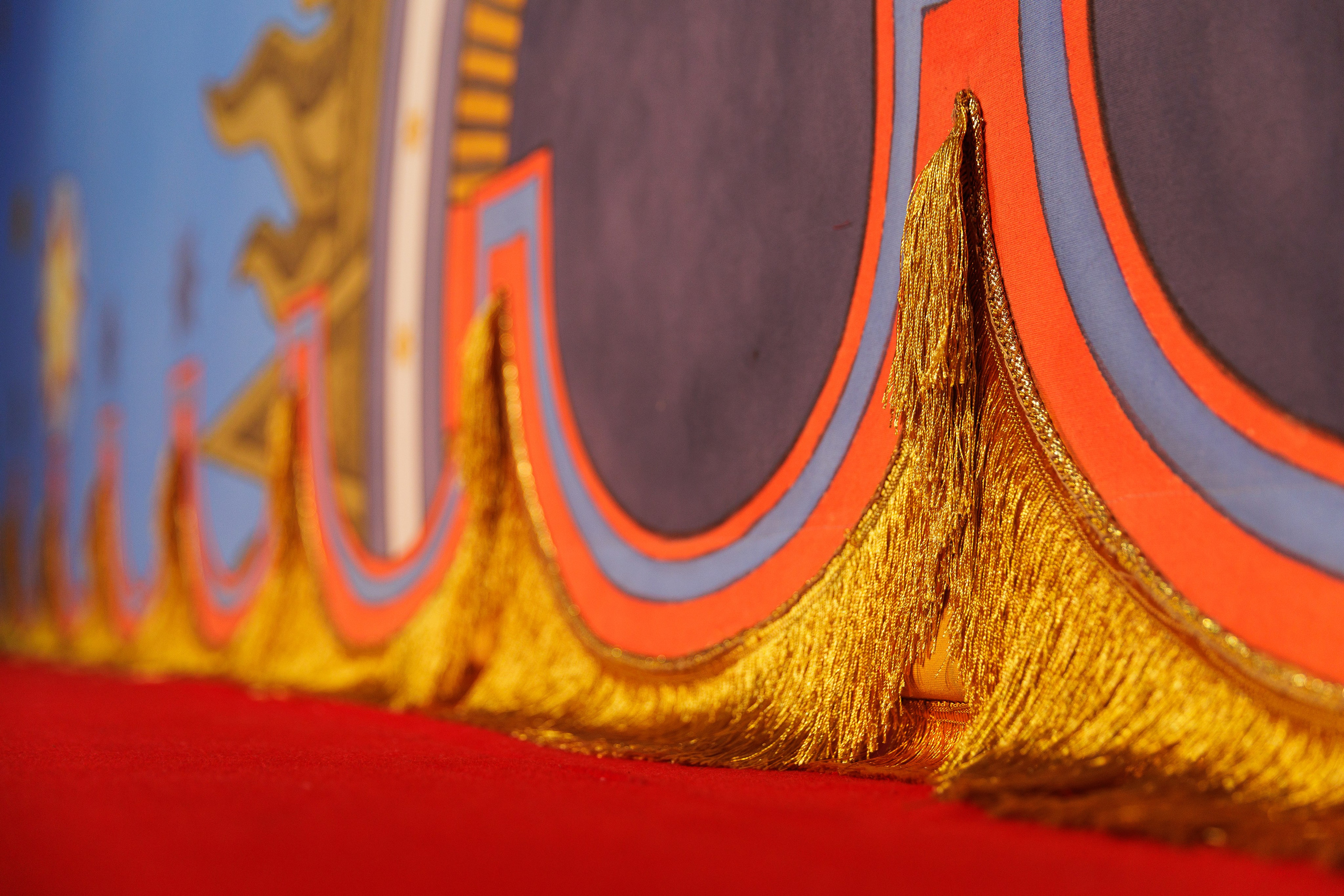 Декорации для оперы «Сказка о царе Салтане» | Театр Зазеркалье. История занавеса. Превращаем идею в технологию