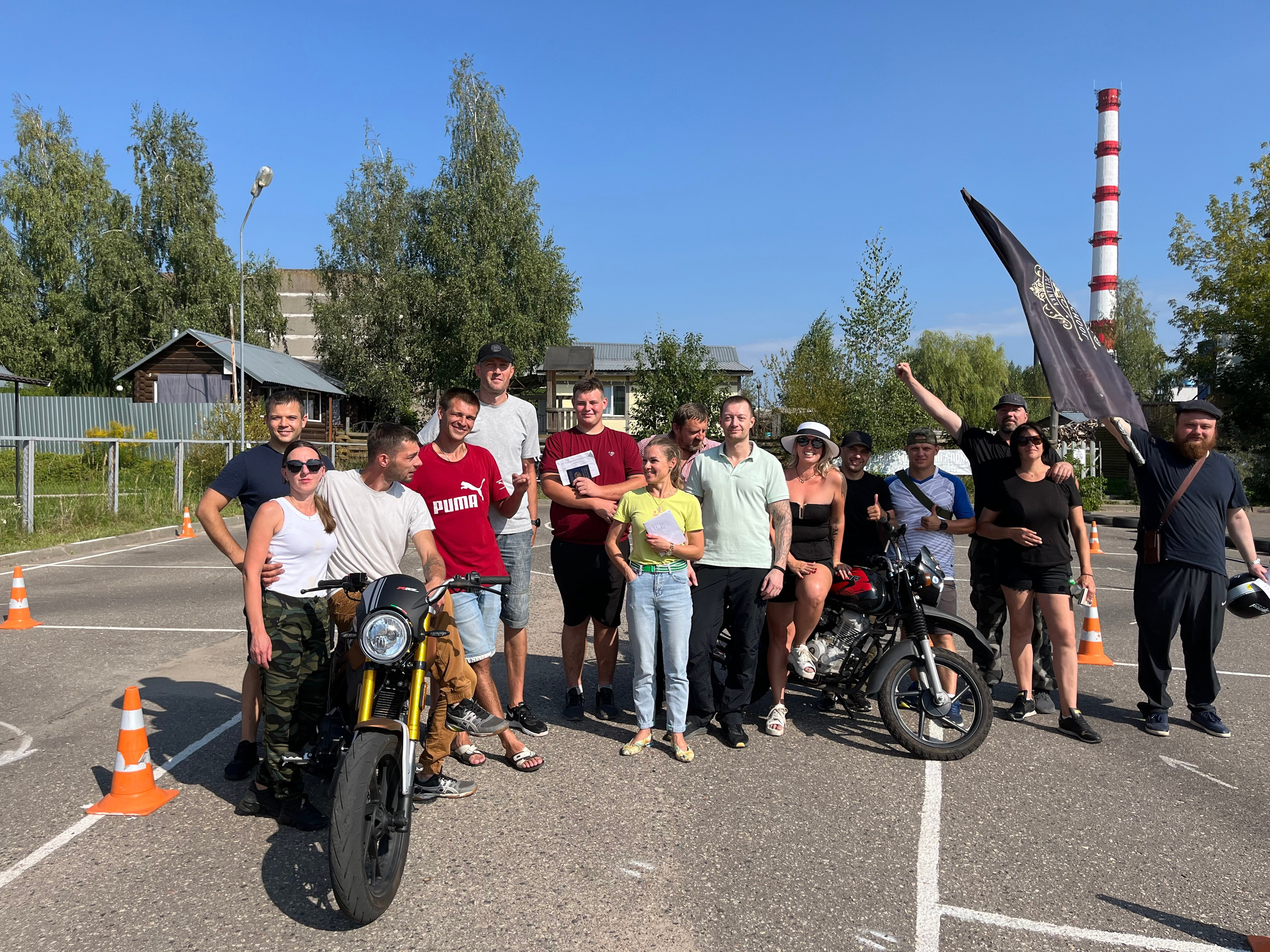 Экзамен ГАИ. МОТОШКОЛА в городе Витебске. Обучение категории А и А1