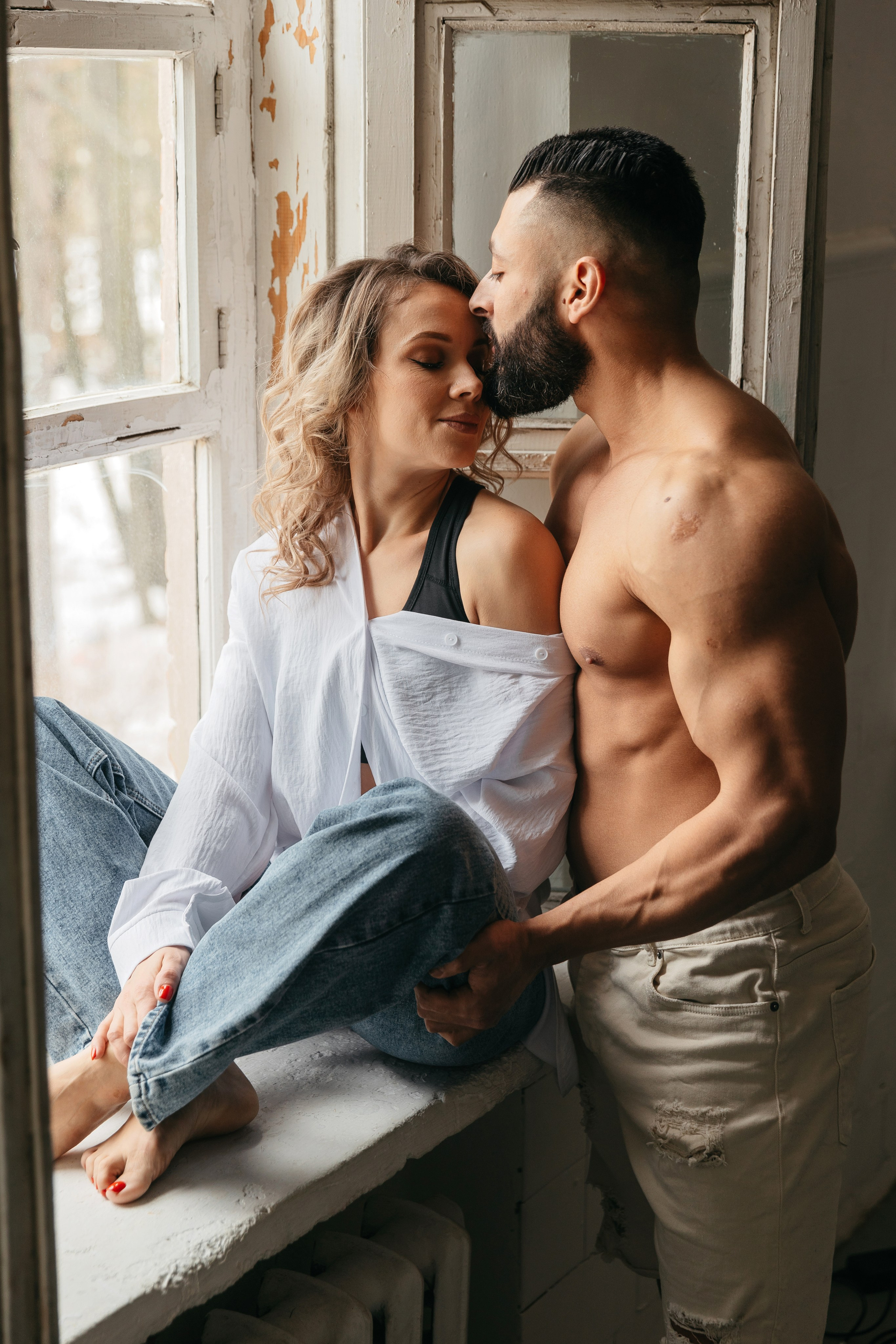 Оля и Уссама. Студия «Наше место». Дмитров. Фотограф в Твери Лагодная Яна