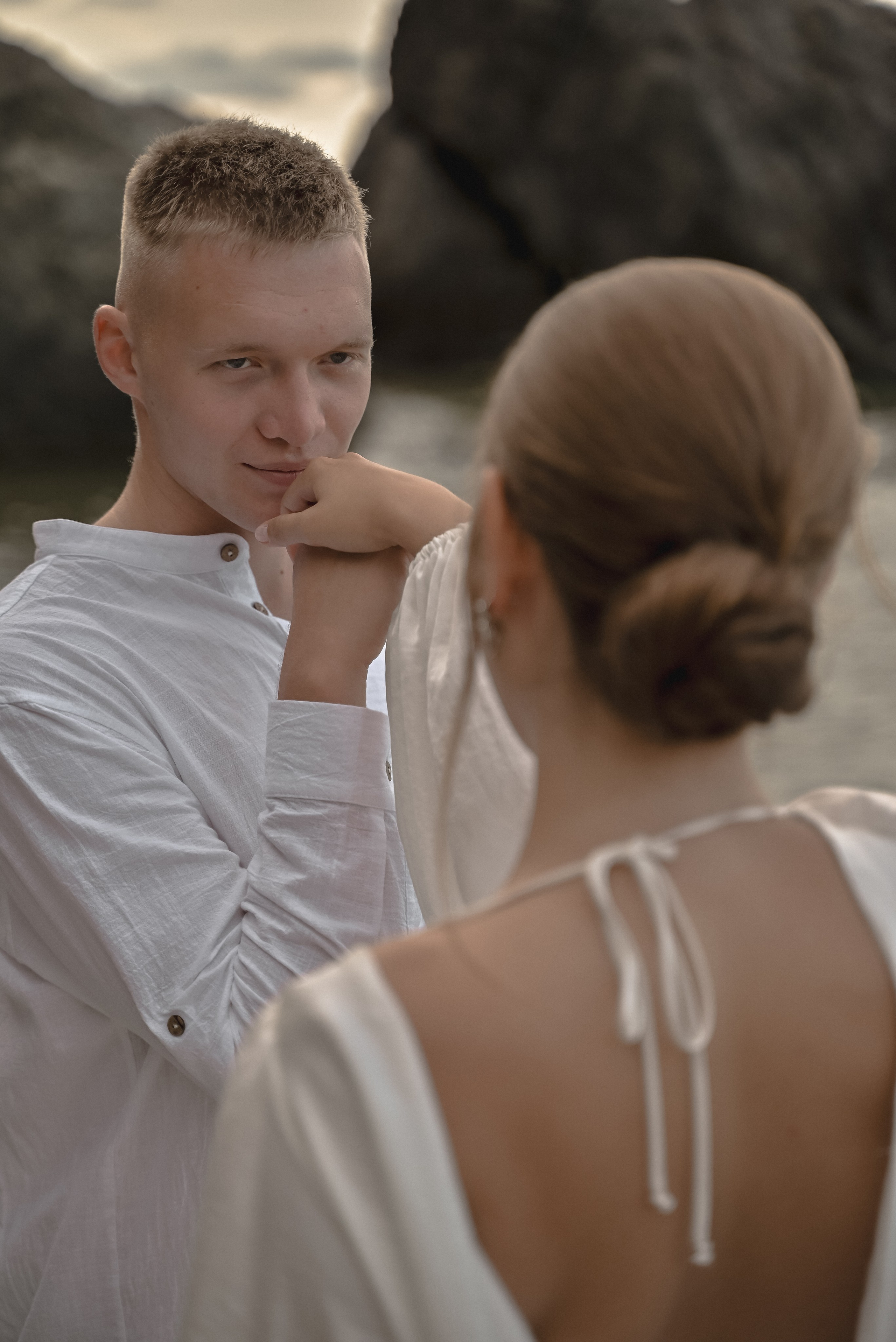 Марк Татьяна Рассвет Яшмовый пляж. Свадебный фотограф Анна Хочева