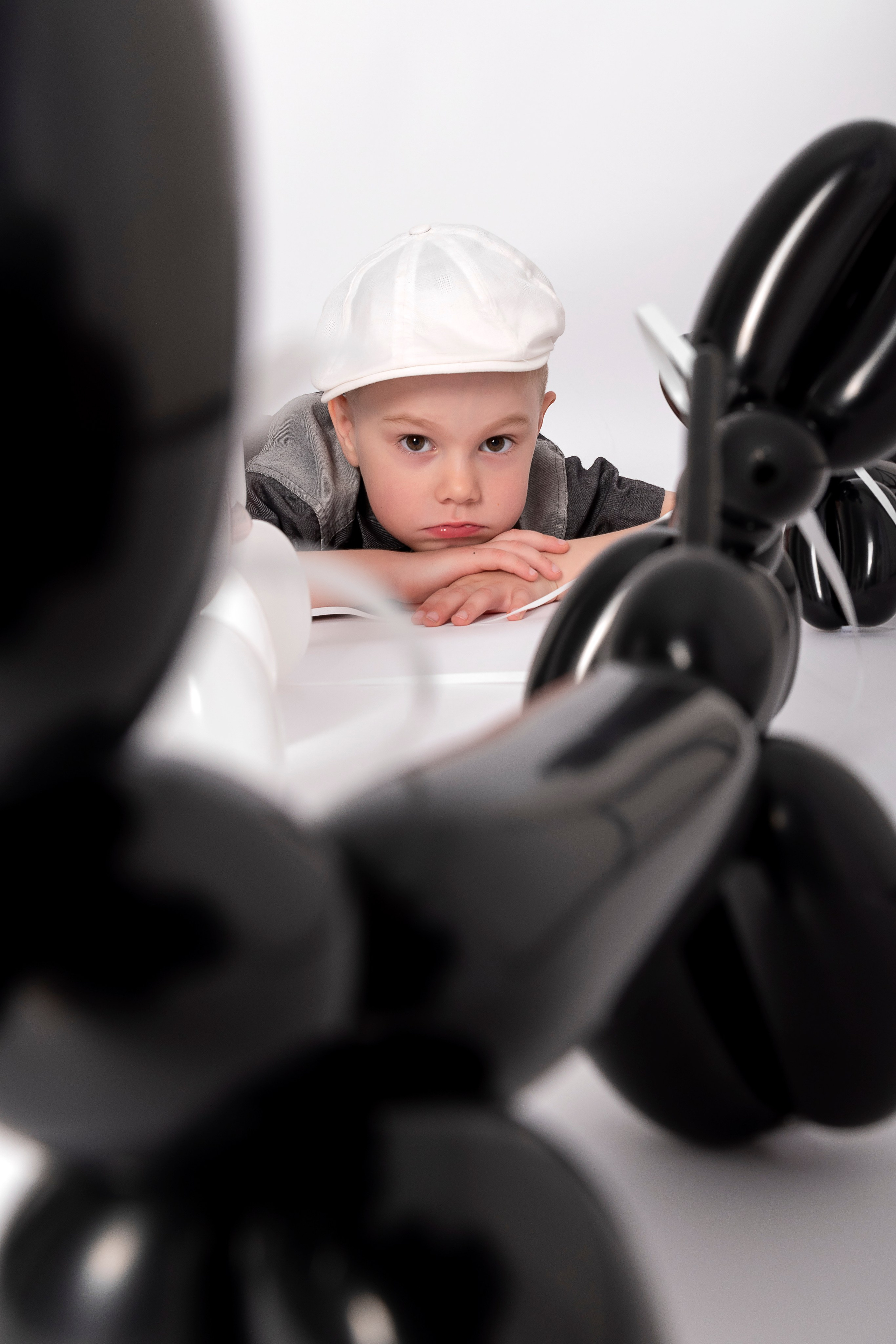 Фотосессия с воздушными собачками для Максима. Фотограф Наталья Жильцова