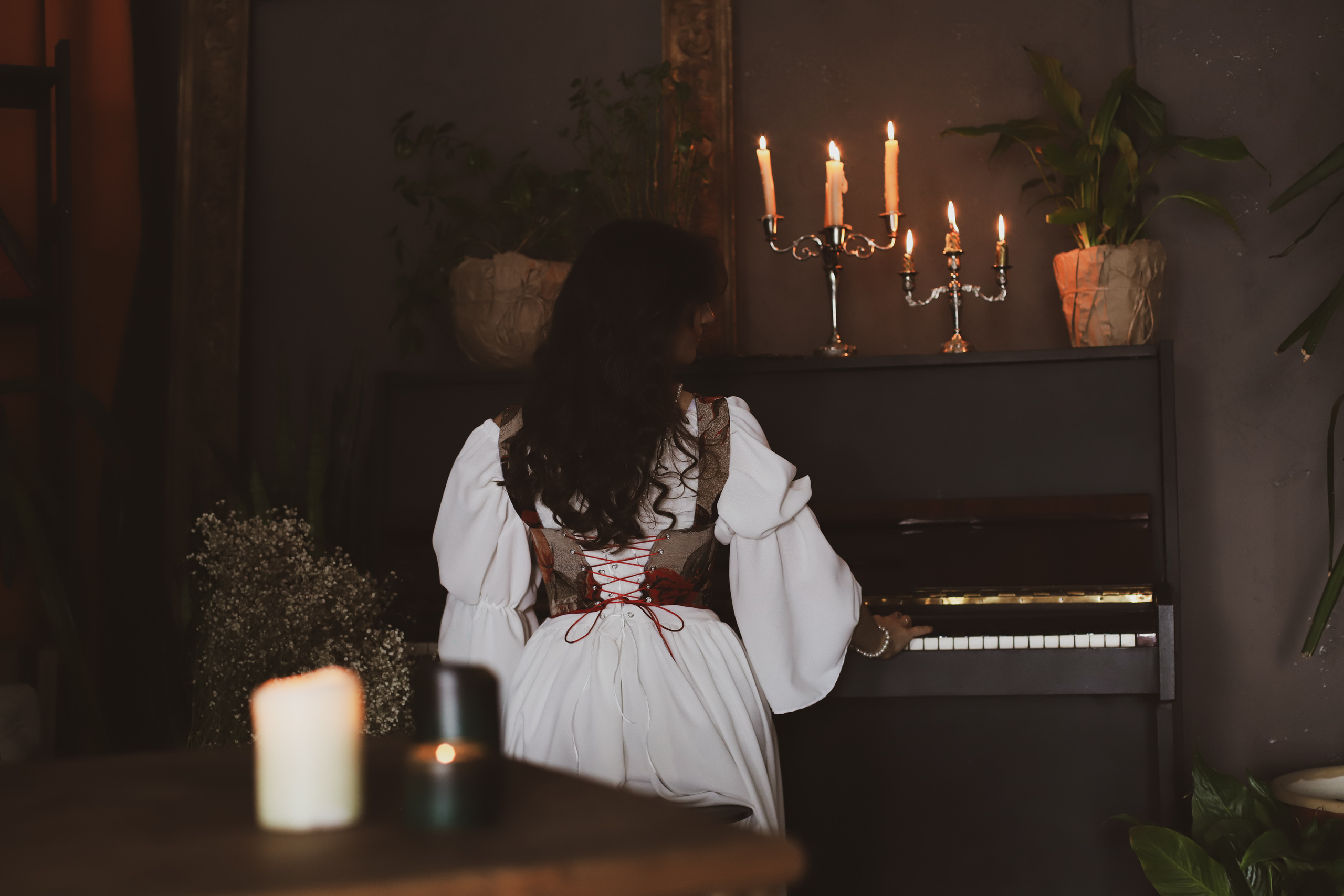 Ретро-фотосессия в изящном корсете. Фотограф в Сургуте Брызгунова Анастасия