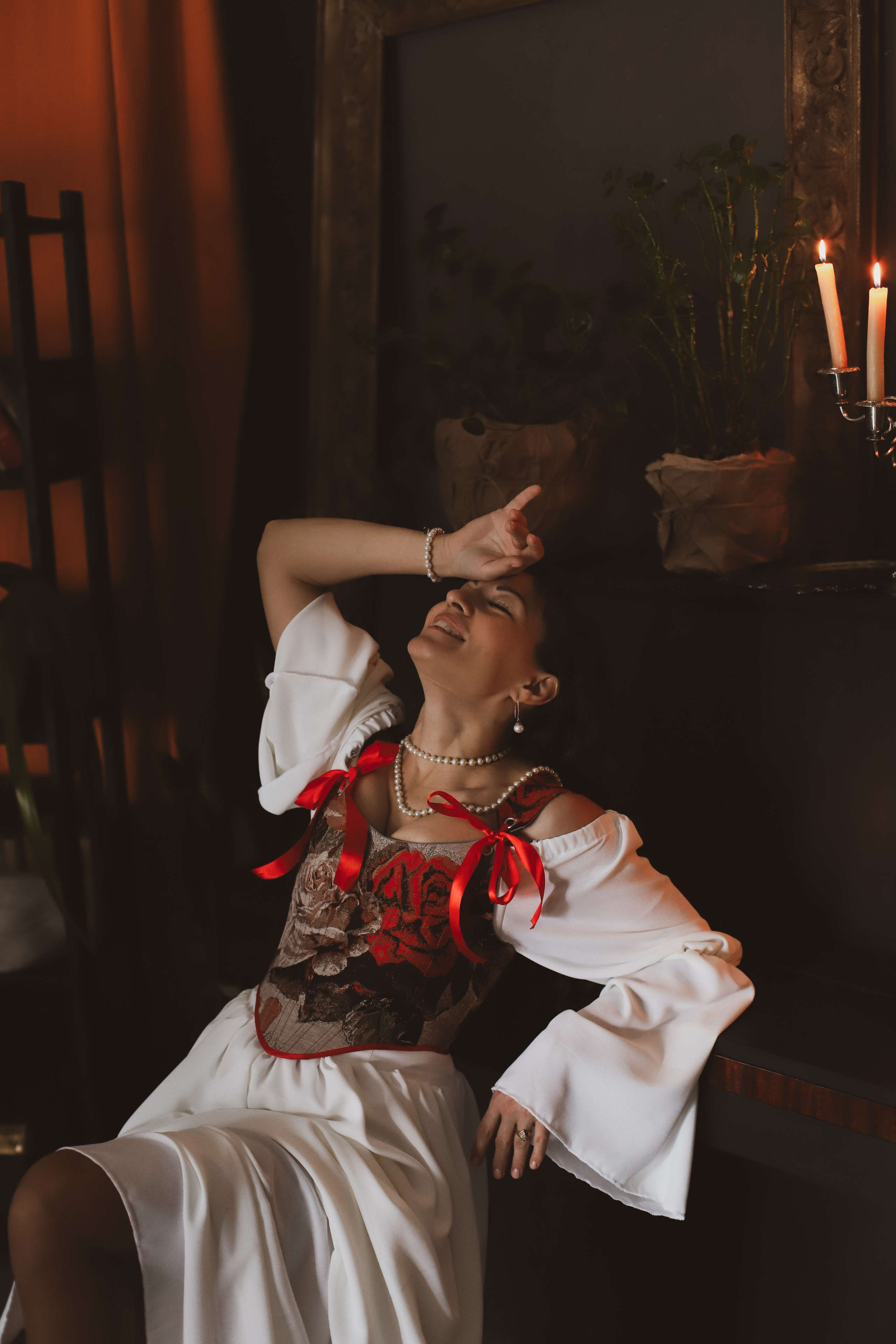 Ретро-фотосессия в изящном корсете. Фотограф в Сургуте Брызгунова Анастасия