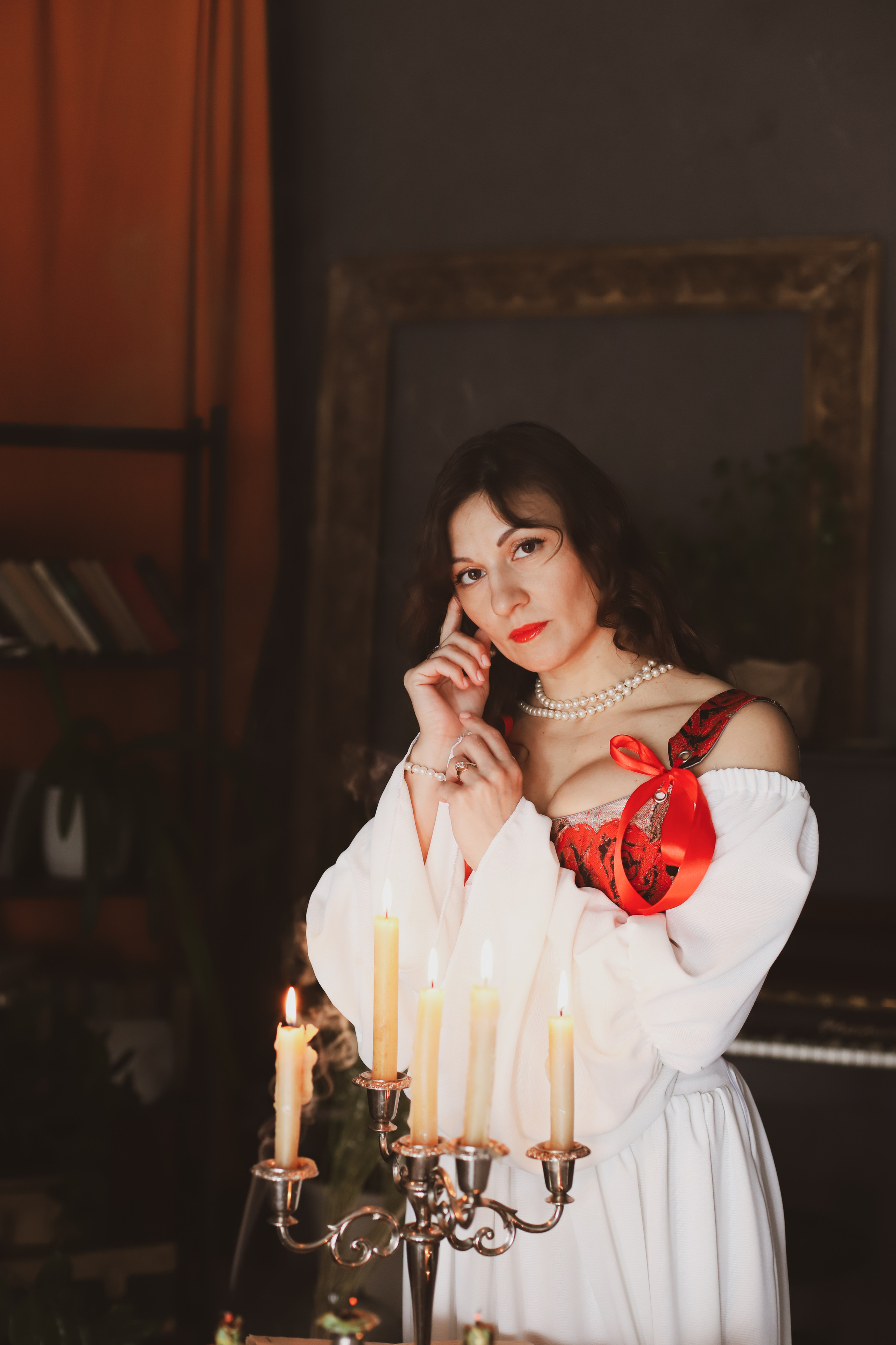 Ретро-фотосессия в изящном корсете. Фотограф в Сургуте Брызгунова Анастасия