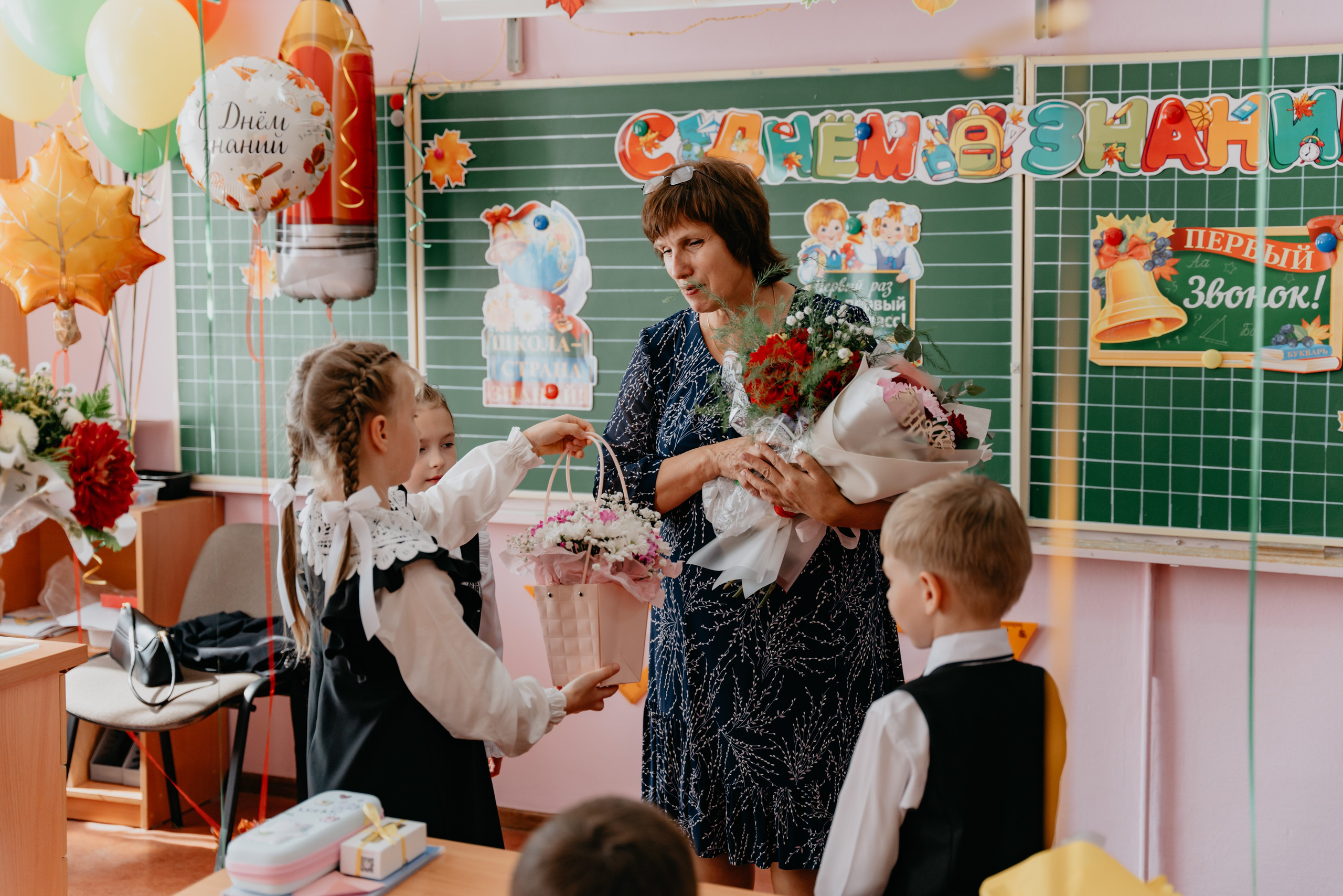 Первый раз в 1 класс. Евгения Шубина-портретный, семейный и детский фотограф в Кирове