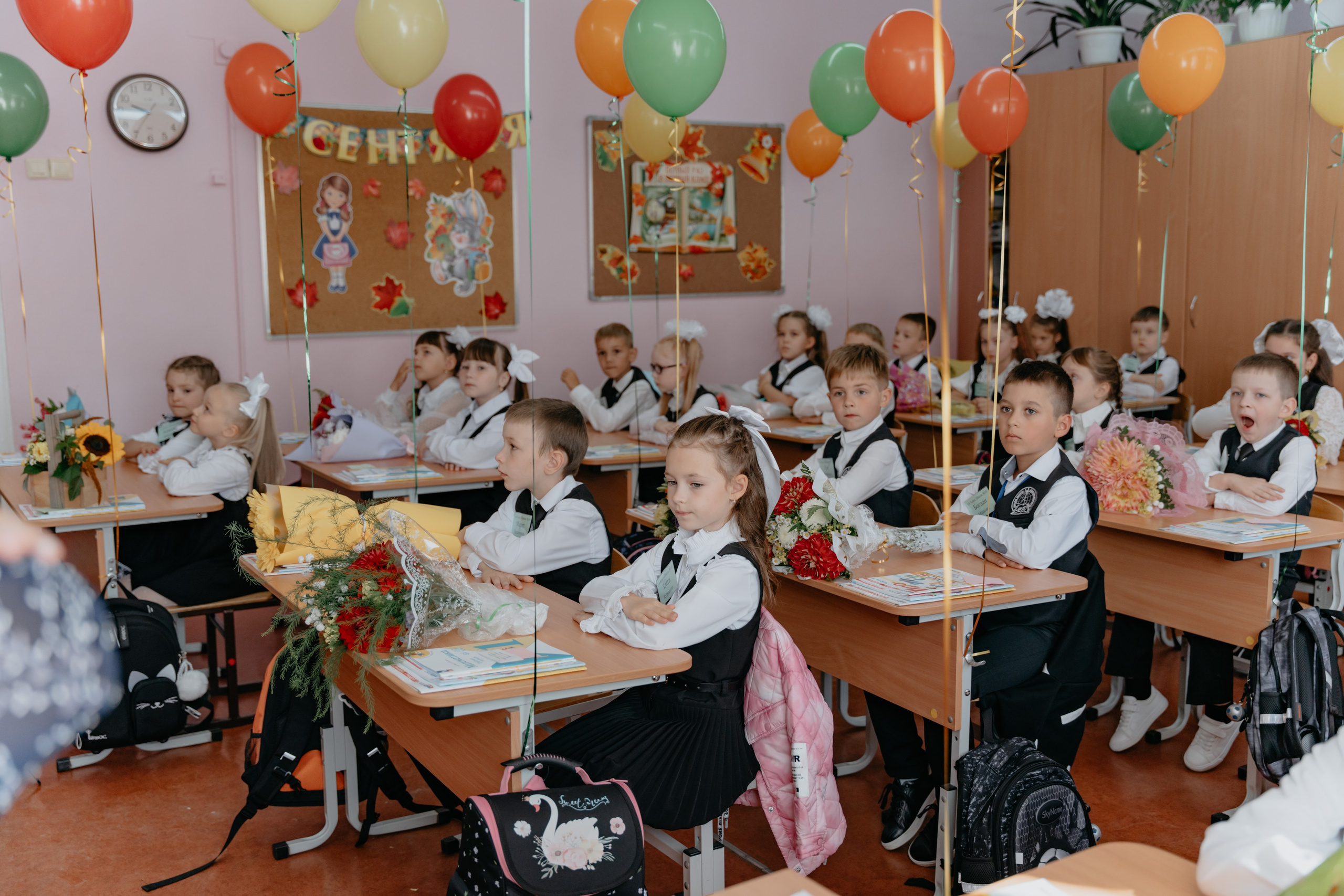 Первый раз в 1 класс. Евгения Шубина-портретный, семейный и детский фотограф в Кирове