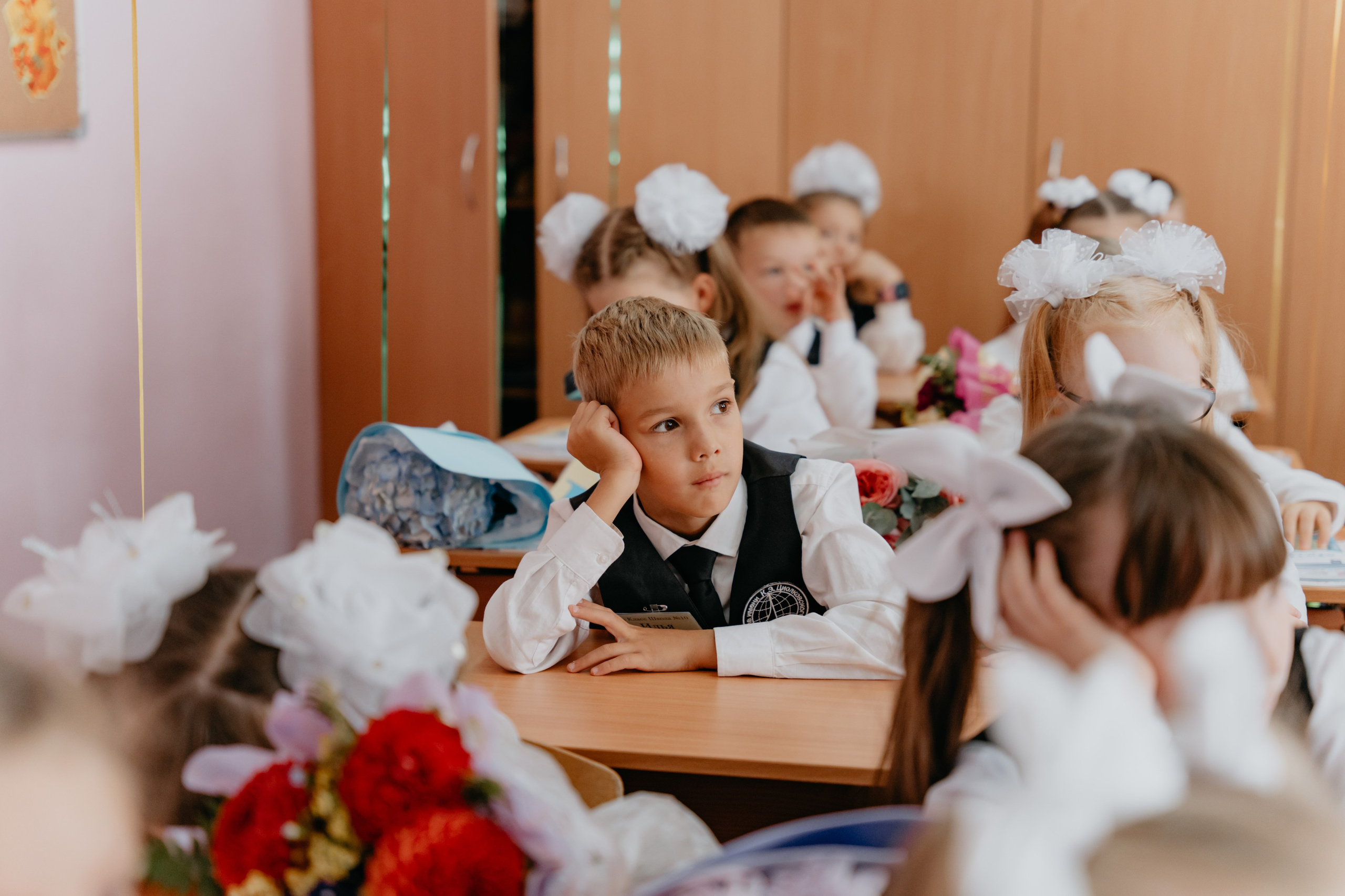 Первый раз в 1 класс. Евгения Шубина-портретный, семейный и детский фотограф в Кирове