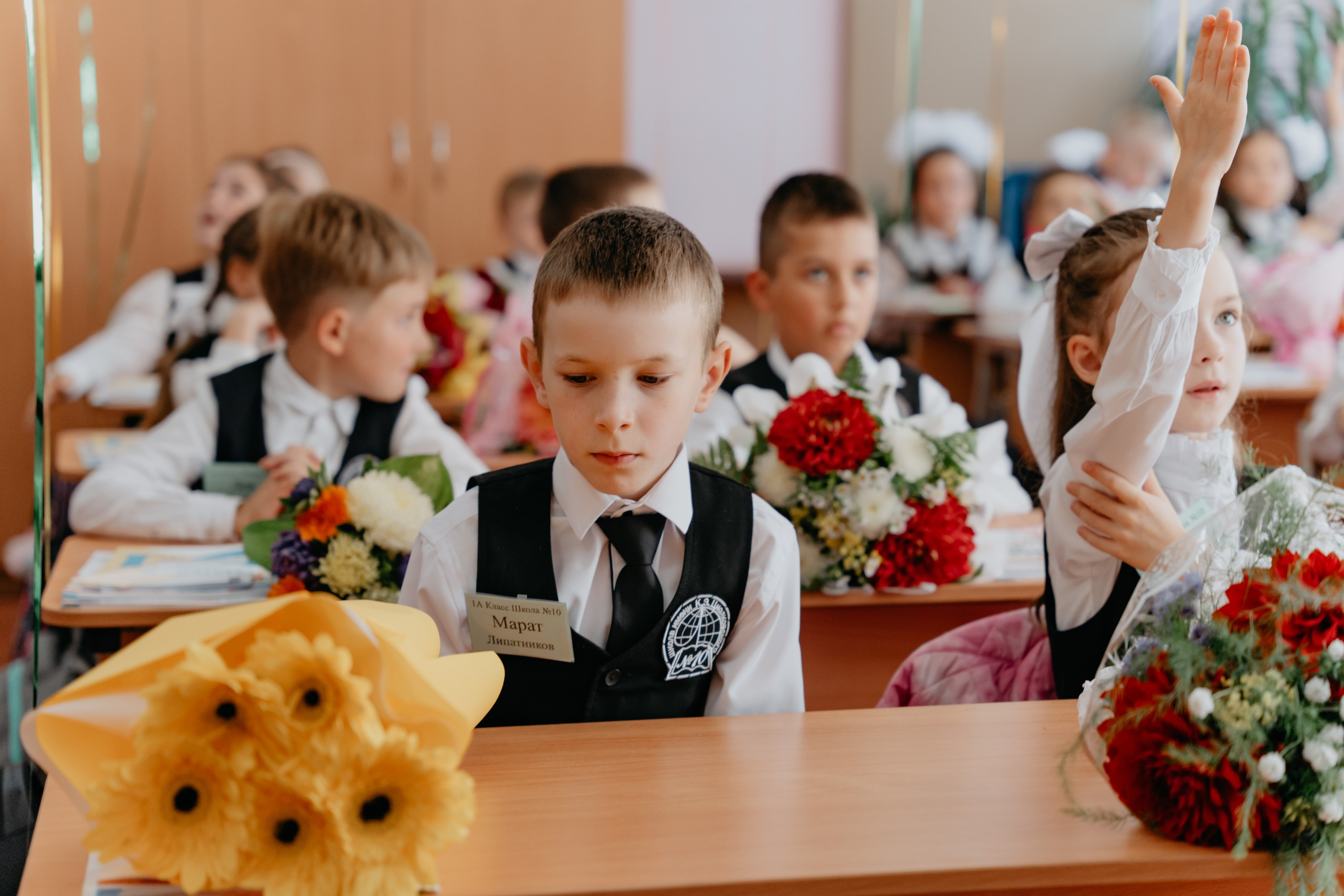 Первый раз в 1 класс. Евгения Шубина-портретный, семейный и детский фотограф в Кирове