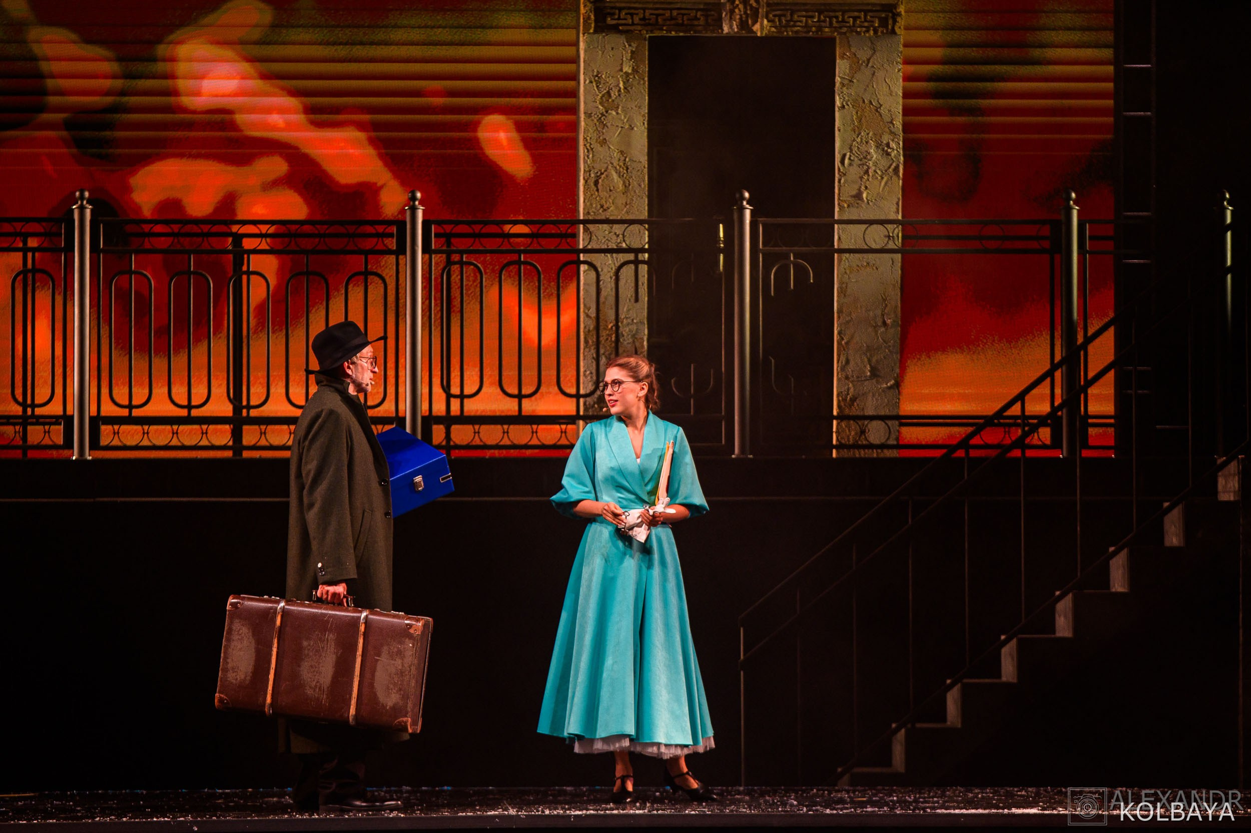 Фоторепортаж с мюзикла Вальс-Бостон 18 сентября 2025 года. Концертный и театральный репортажный фотограф в Москве Александр Колбая