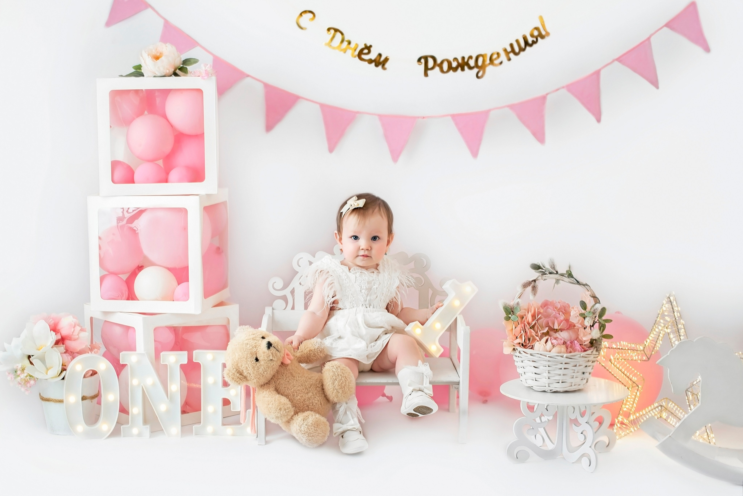 Первый годик и старше. Детский фотограф новорожденных и детей постарше в Хабаровске Елена Обуховская