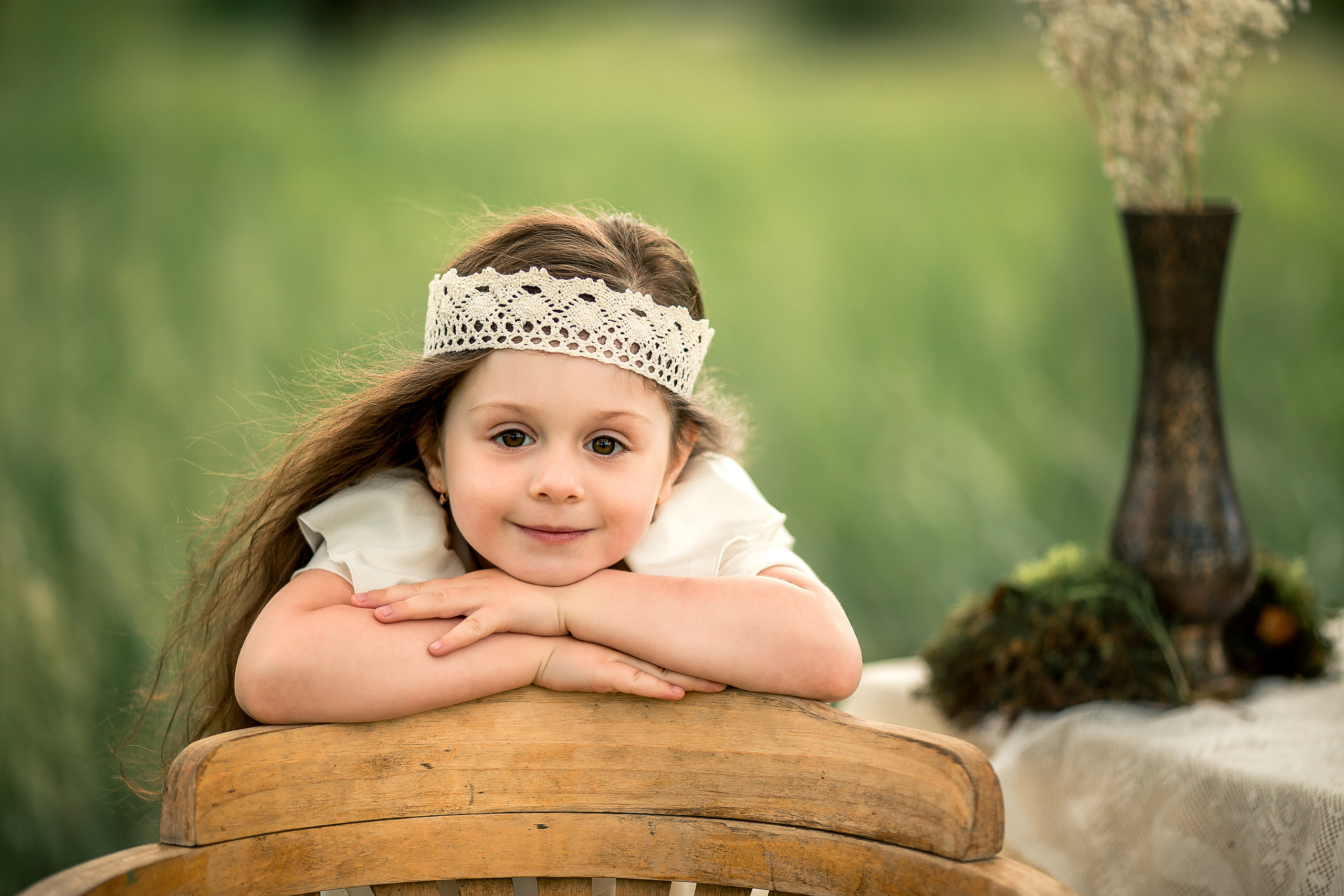 «Винтаж» для девочек. Детский и семейный фотограф в Красноярске Елена Коровкина