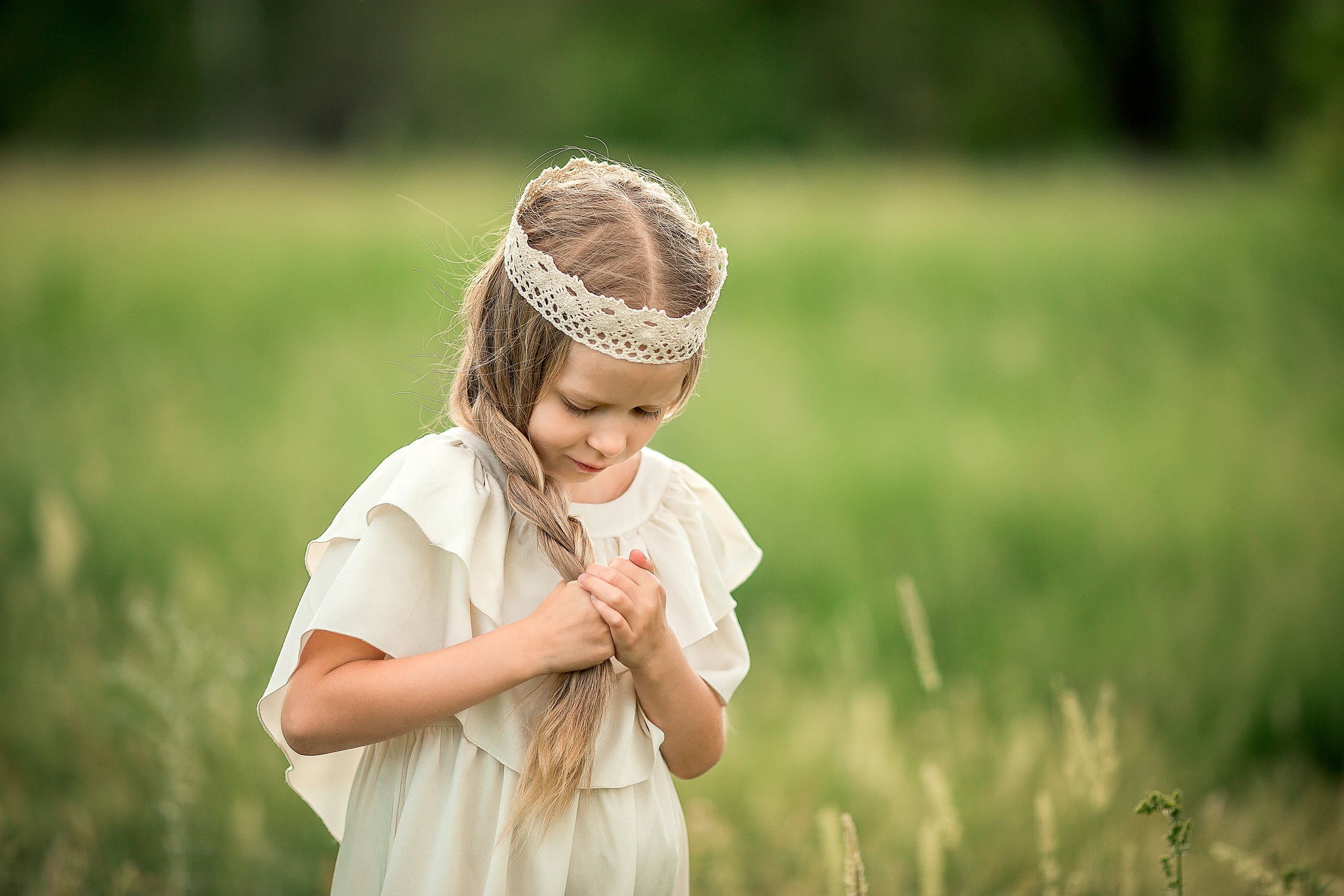 «Винтаж» для девочек. Детский и семейный фотограф в Красноярске Елена Коровкина