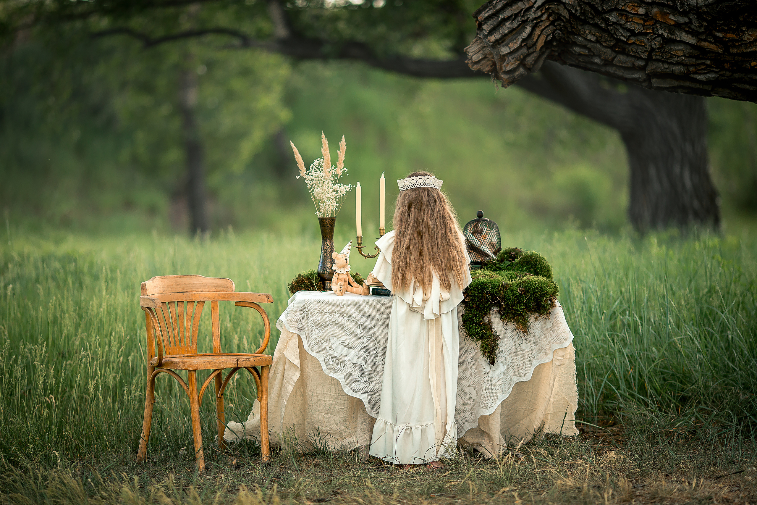 «Винтаж» для девочек. Детский и семейный фотограф в Красноярске Елена Коровкина
