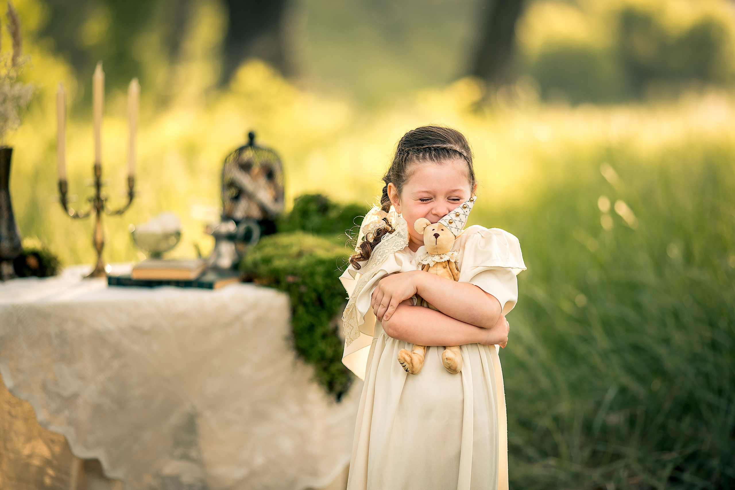 «Винтаж» для девочек. Детский и семейный фотограф в Красноярске Елена Коровкина