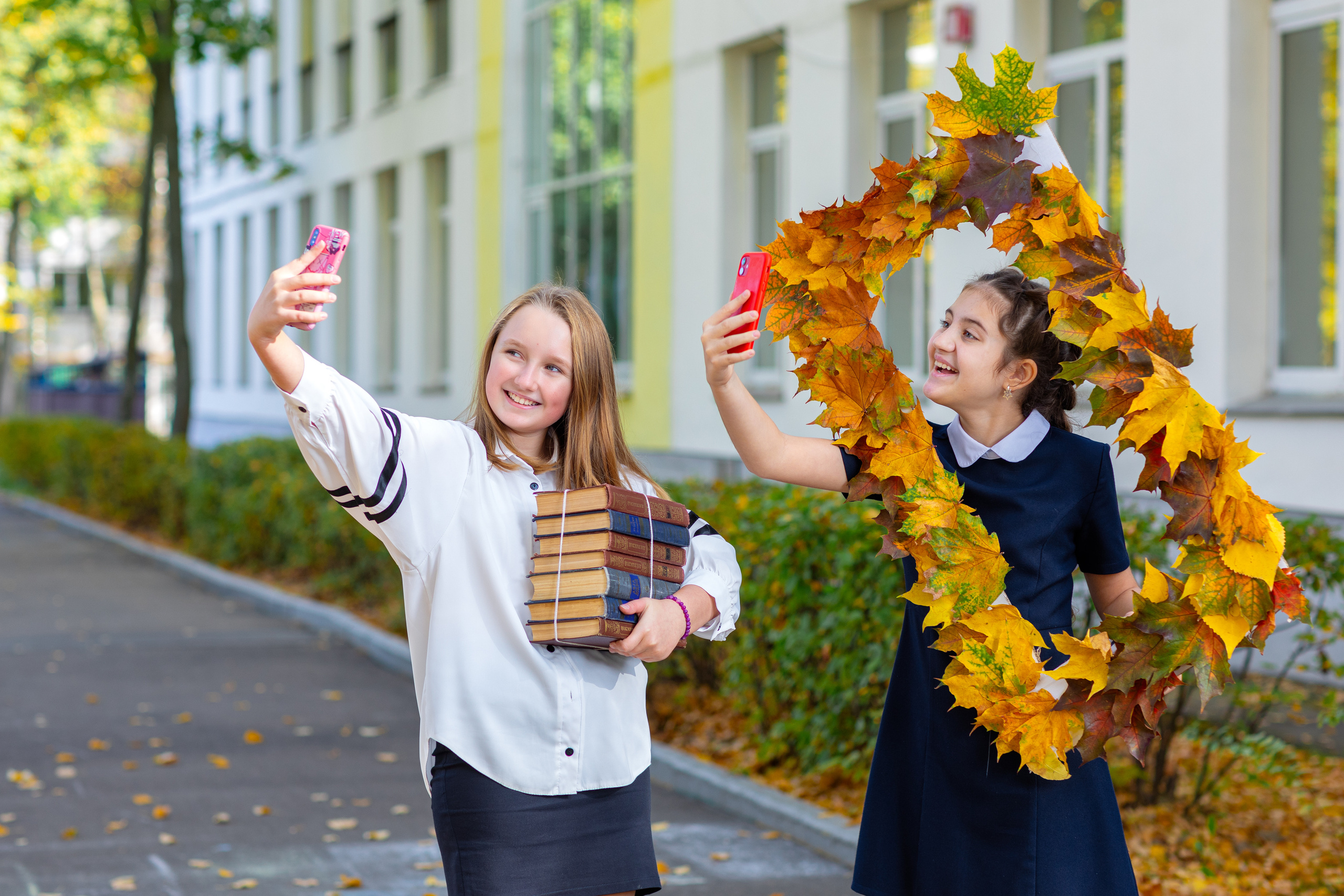 Групповые и сюжетные фотографии в школе