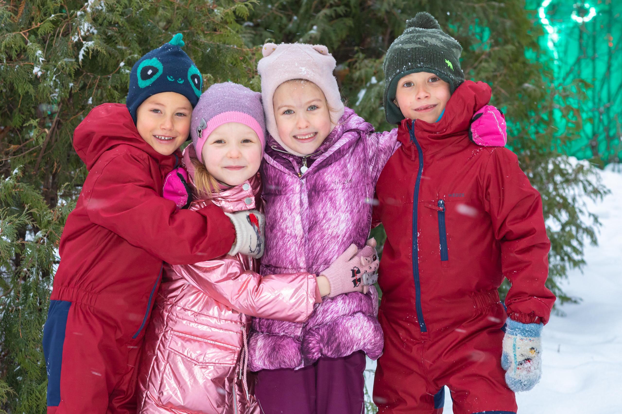 Групповые и сюжетные фотографии в детском саду