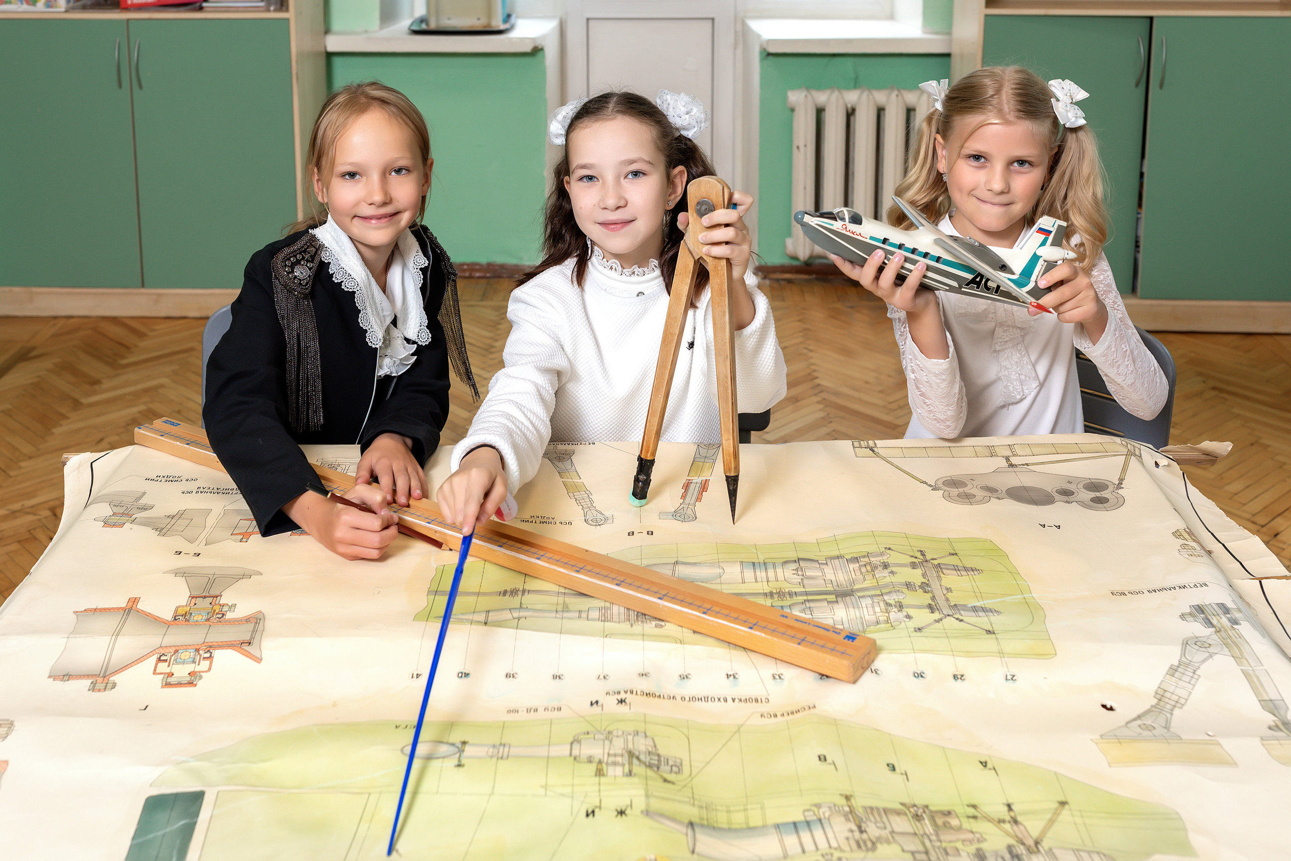 Групповые и сюжетные фотографии в школе