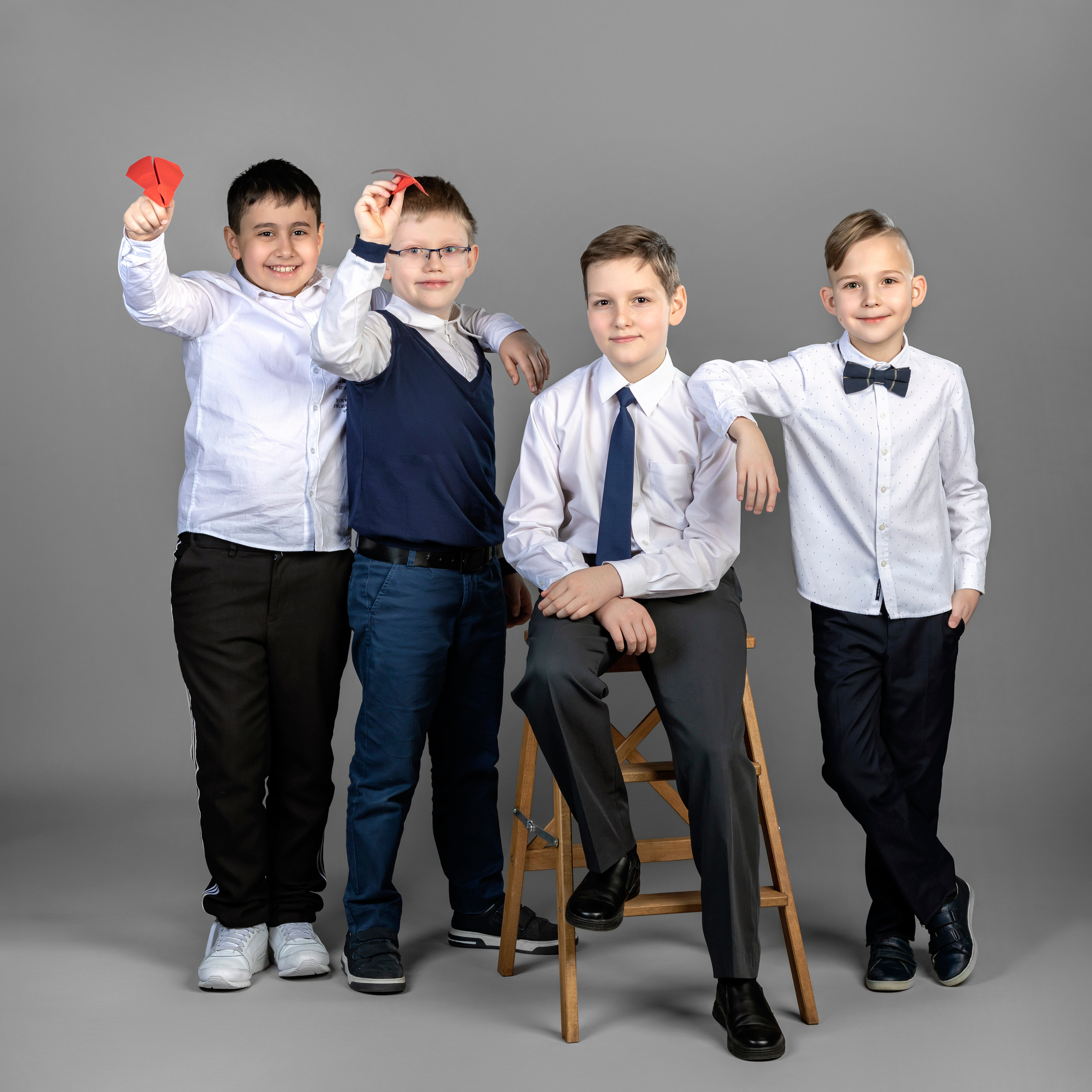 Групповые и сюжетные фотографии в школе