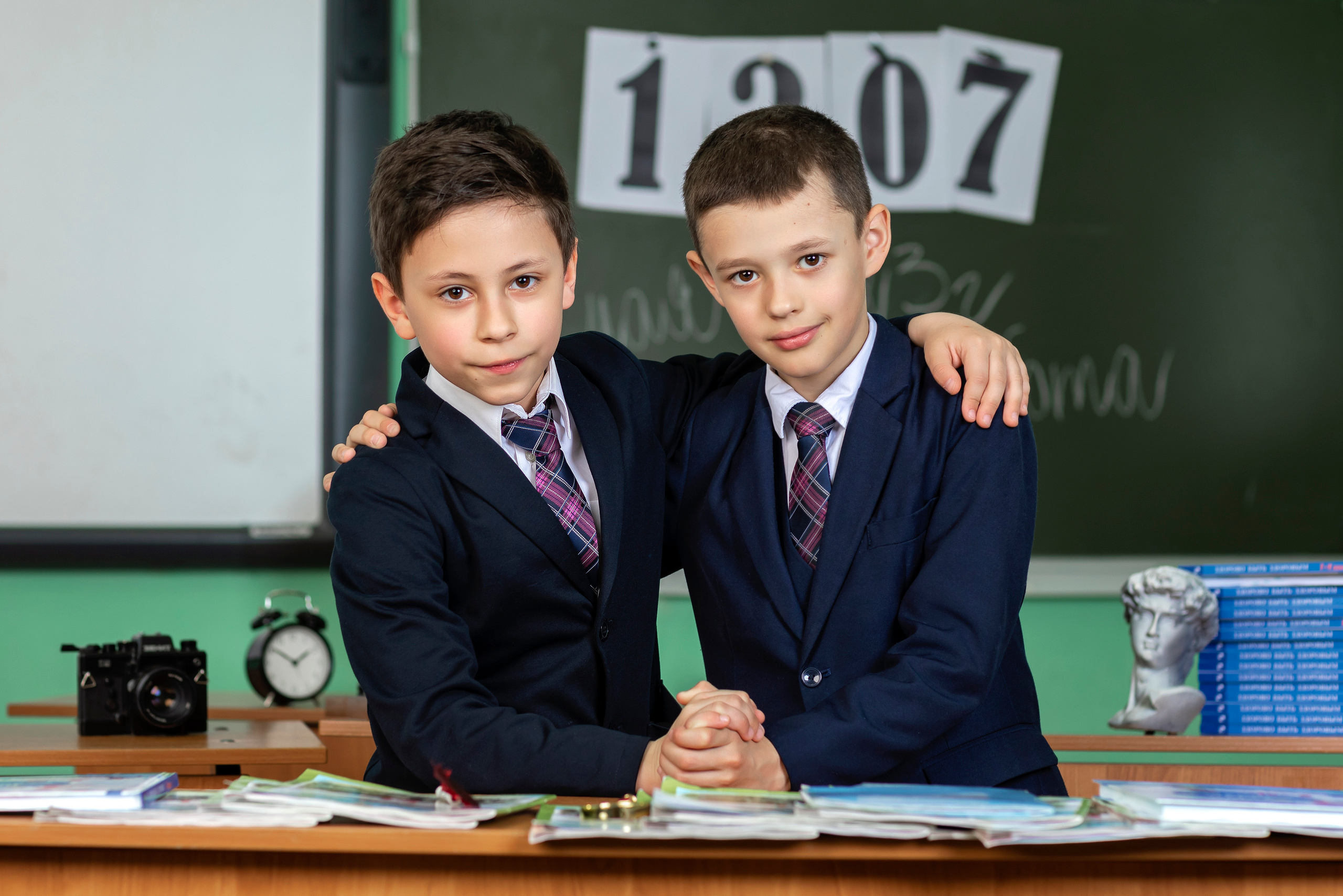 Групповые и сюжетные фотографии в школе