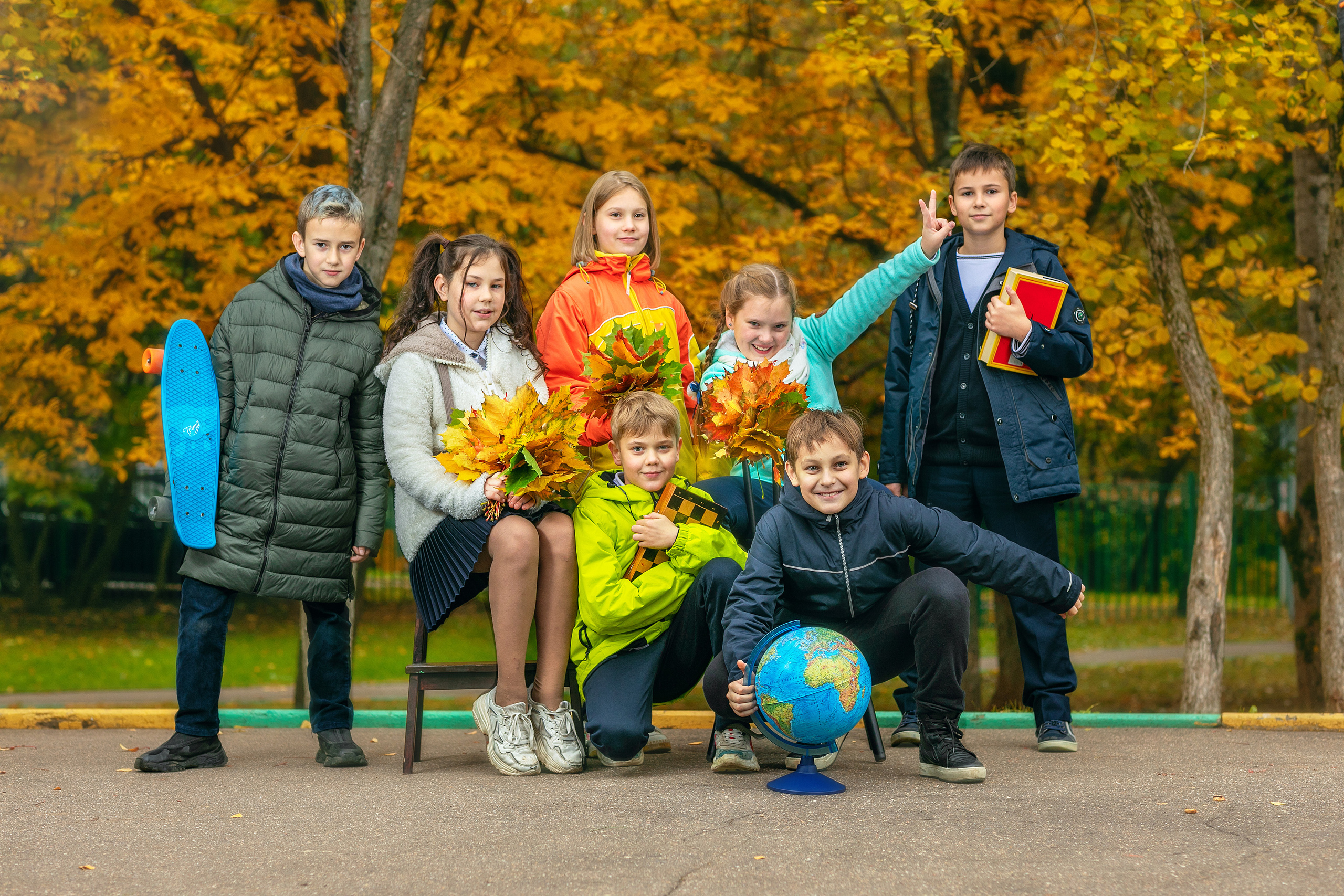 Один день в школе