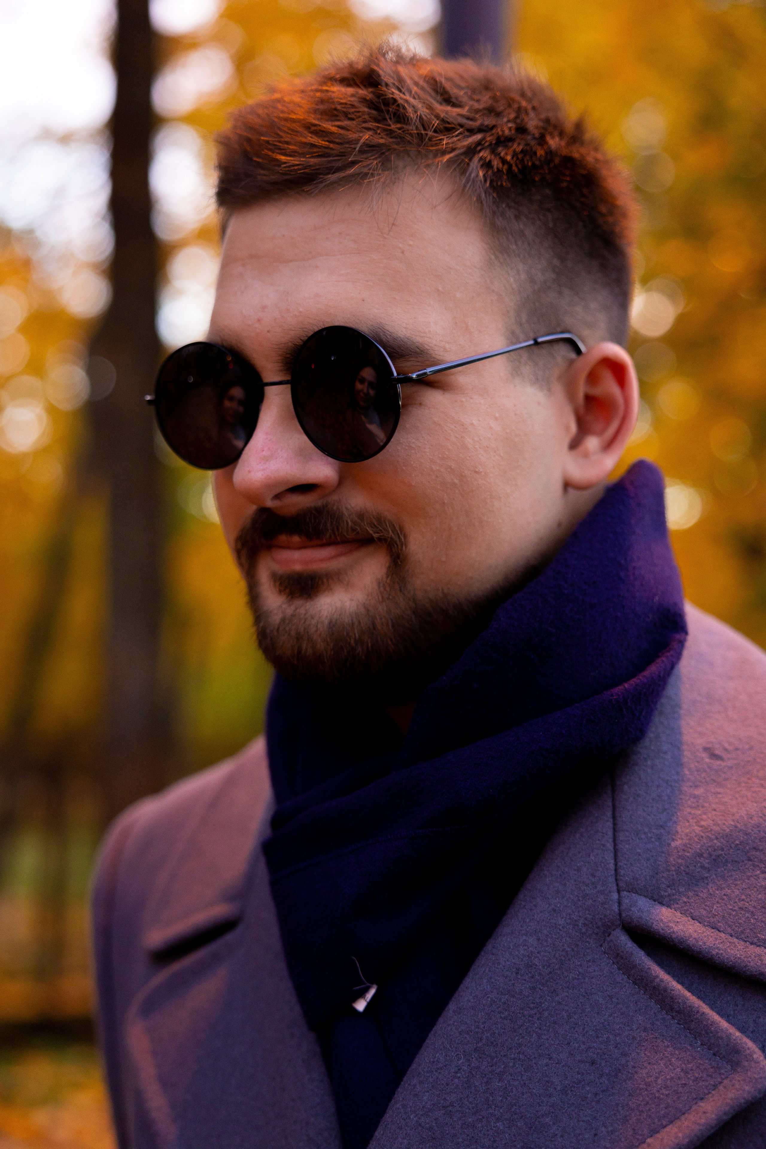 Прогулка по парку. Питерский фотограф