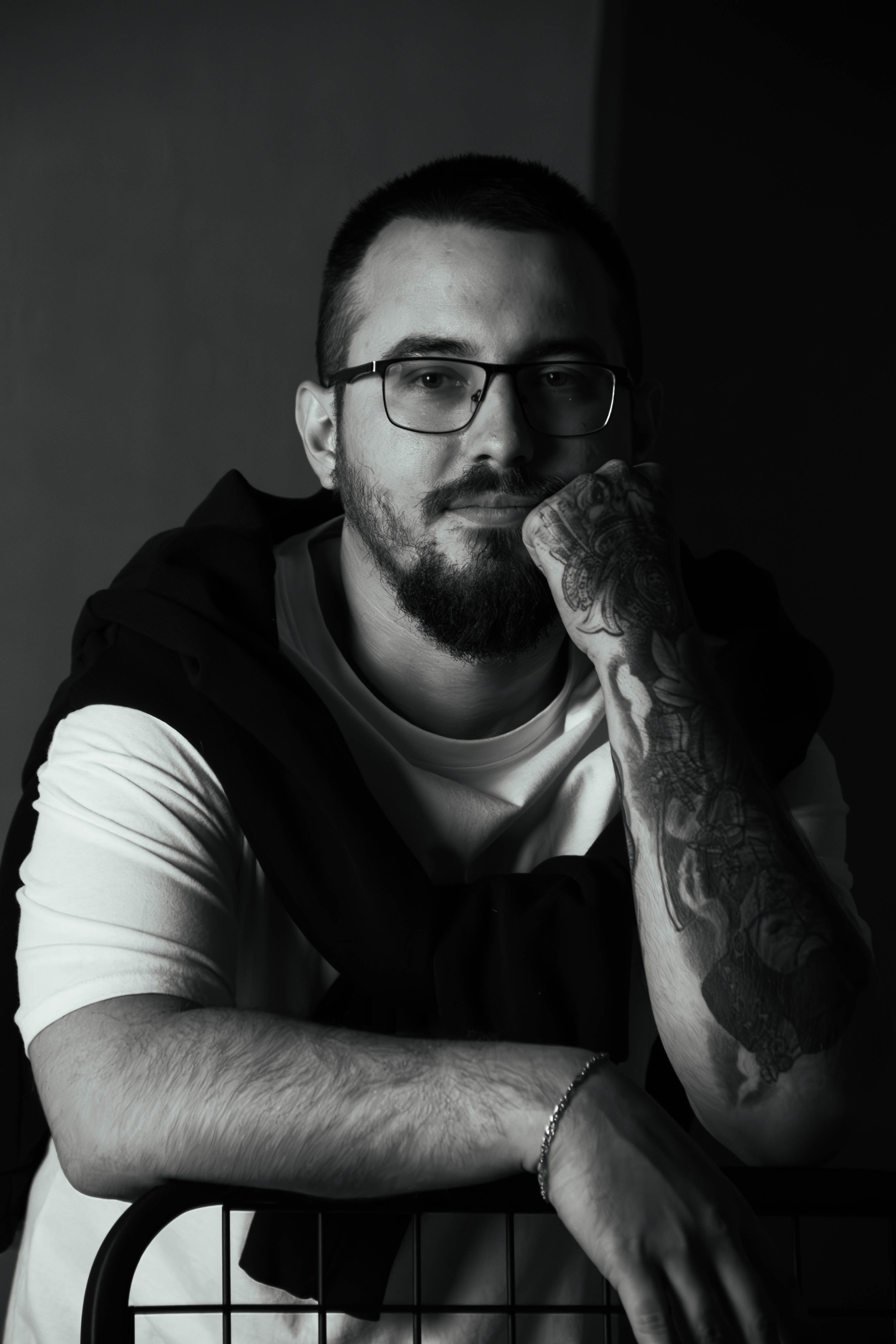 Мужской портрет. Фотограф Елизавета Хамович Омск