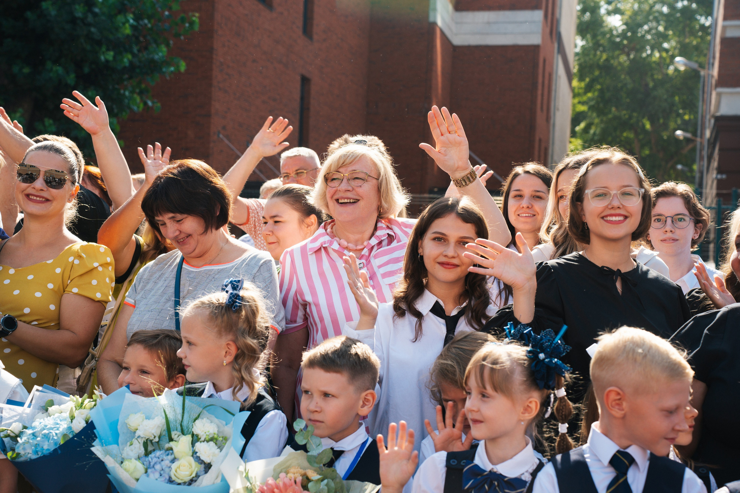 1 сентября | Школа им. Басова. Фотограф в Воронеже Ольга Космодемьянская
