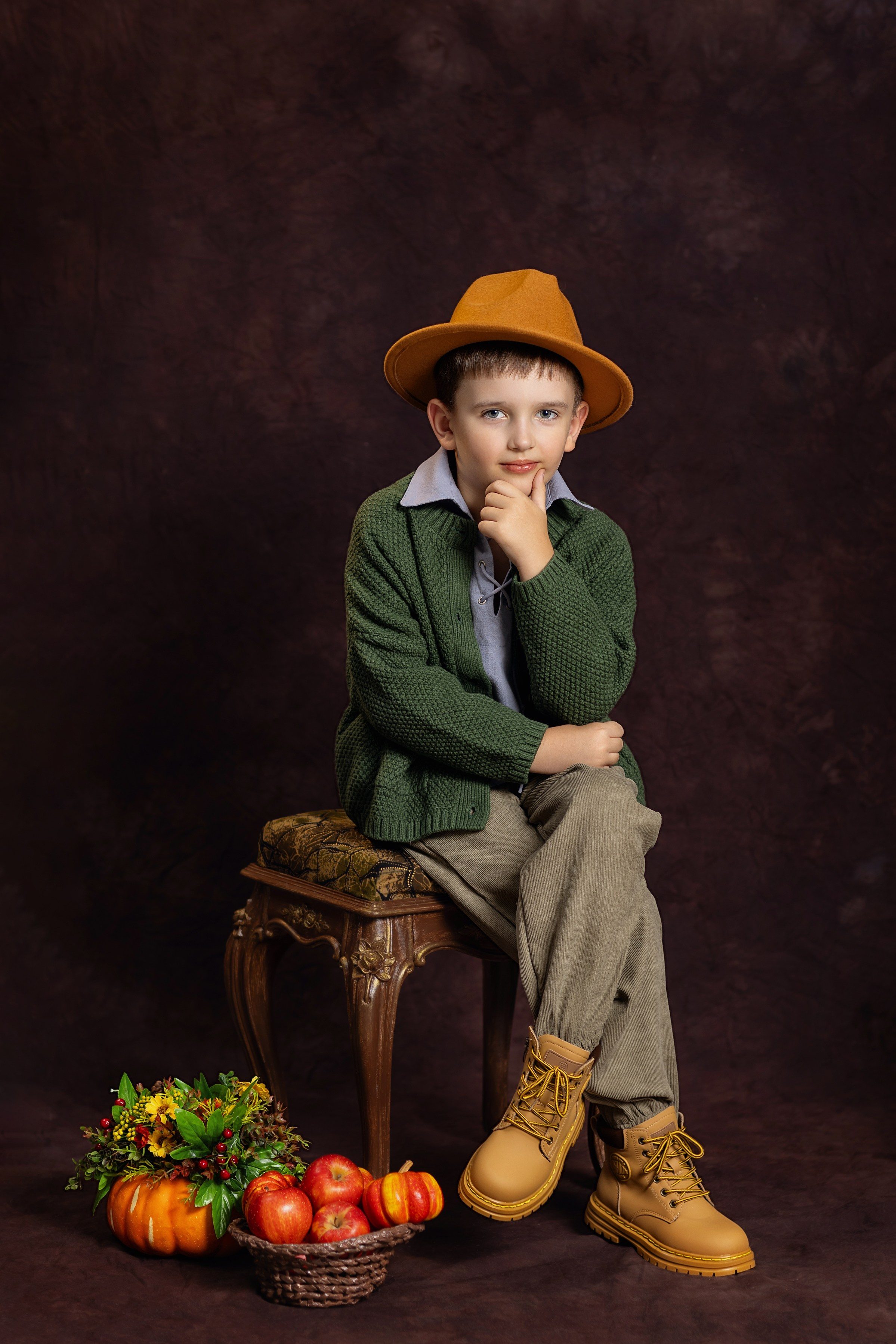 Оттенки осени. Фотостудия «Ай-Би-эН»