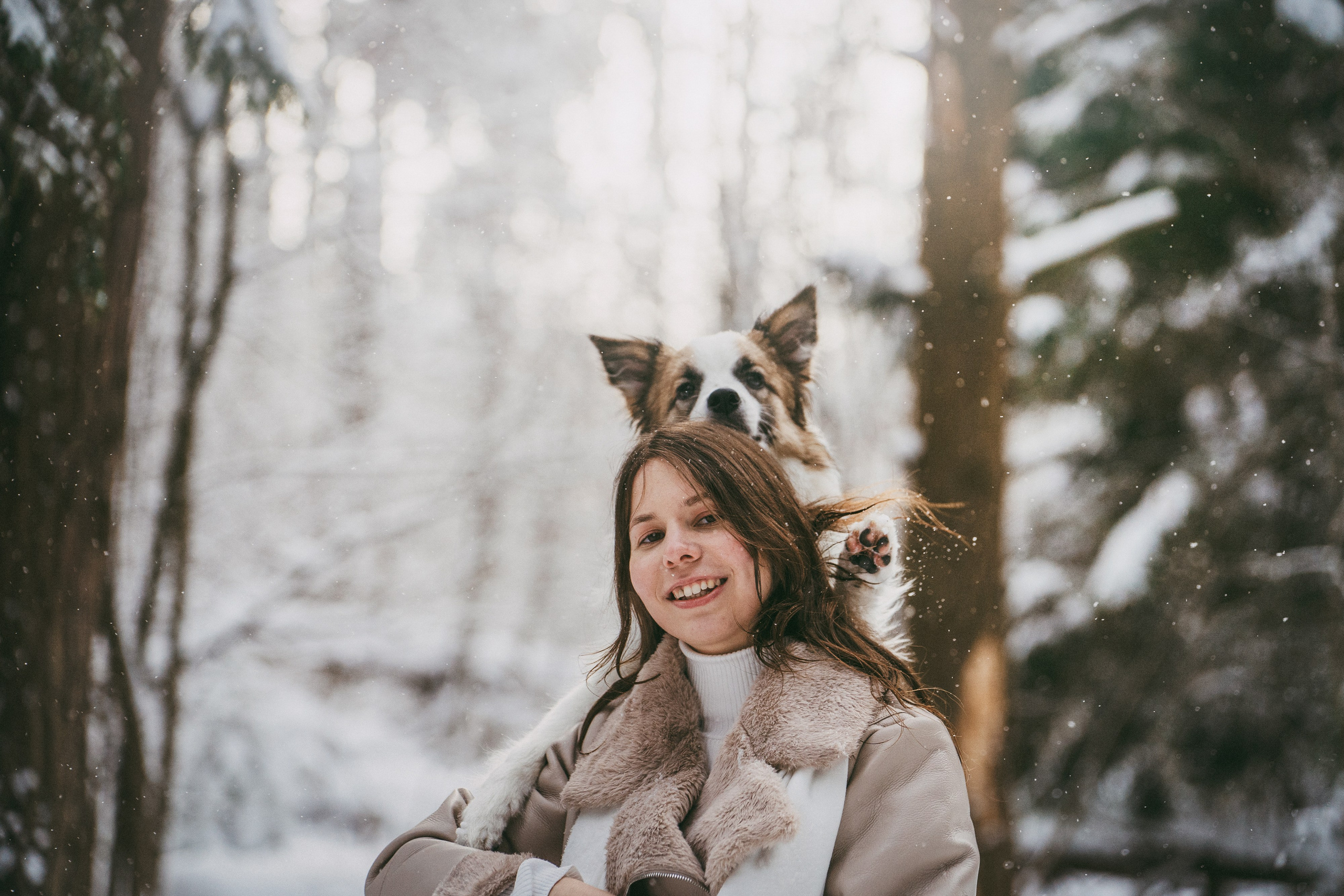 Катя, Анатолий и Елай. Фотограф анималист в Москве и Санкт-Петербурге Свиридова Анна