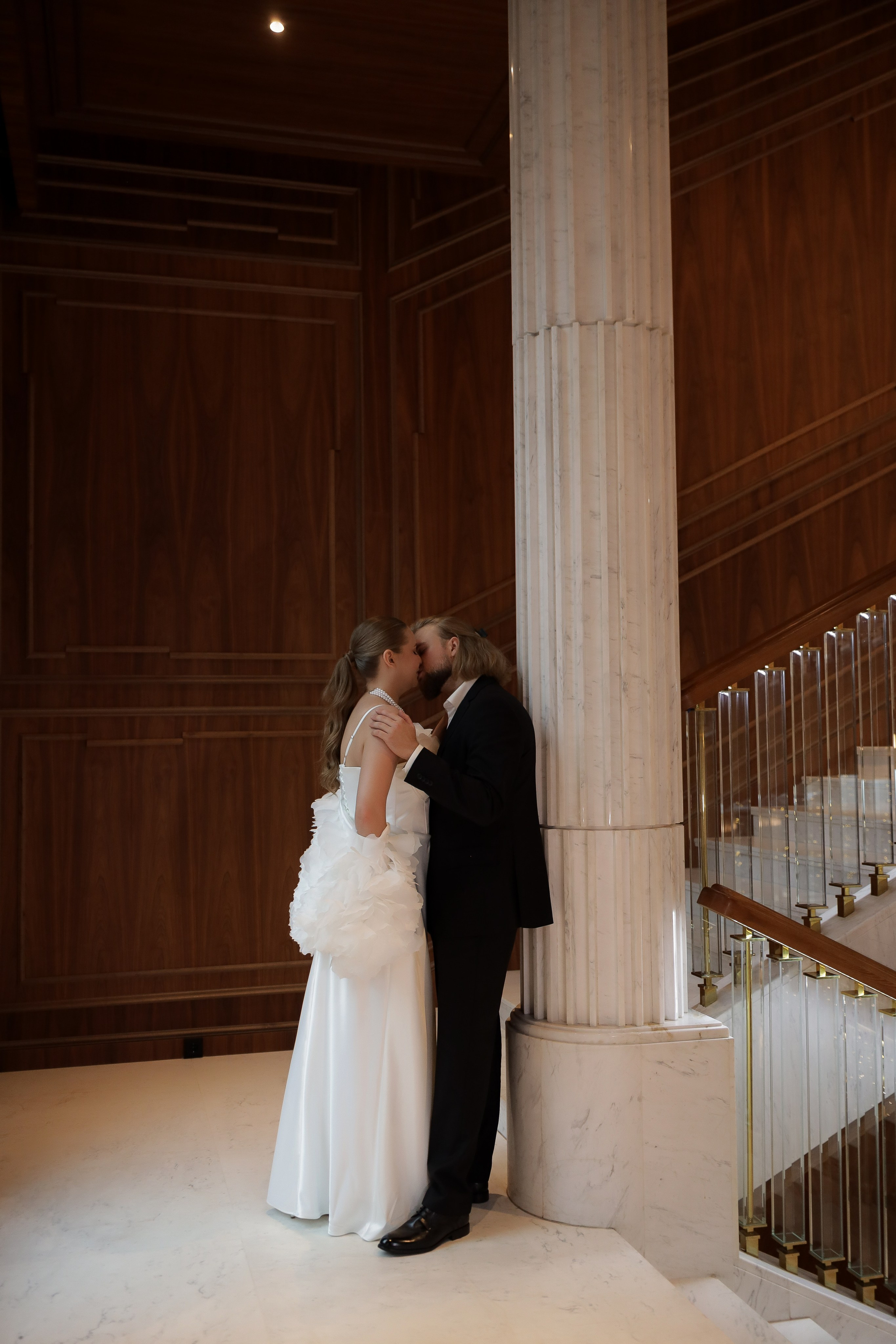 Максим и Анна | Кафе Пушкин. Свадебный фотограф Москва