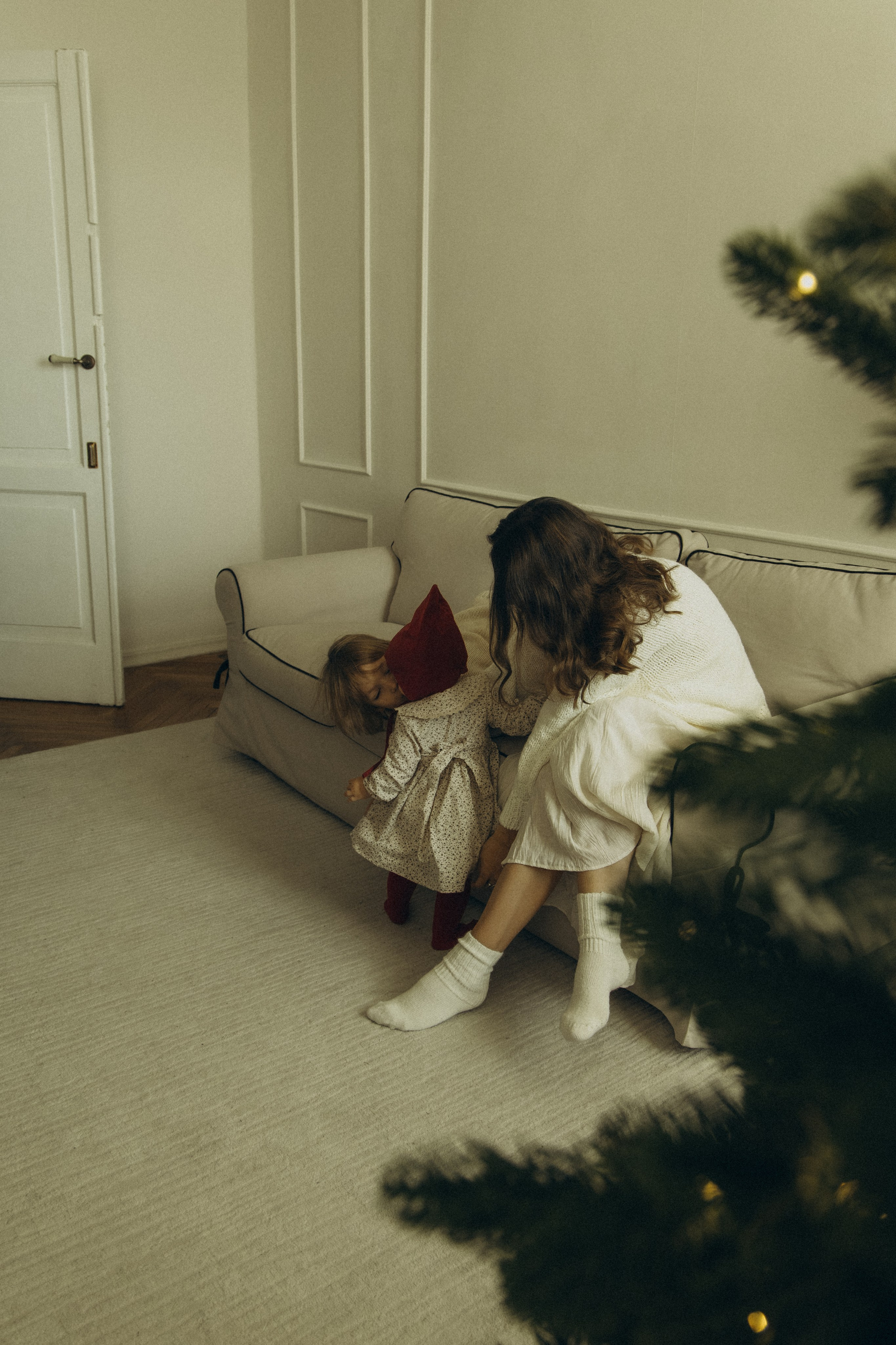 Теплая новогодняя история. Семейный фотограф в Москве Лоншакова Кристина