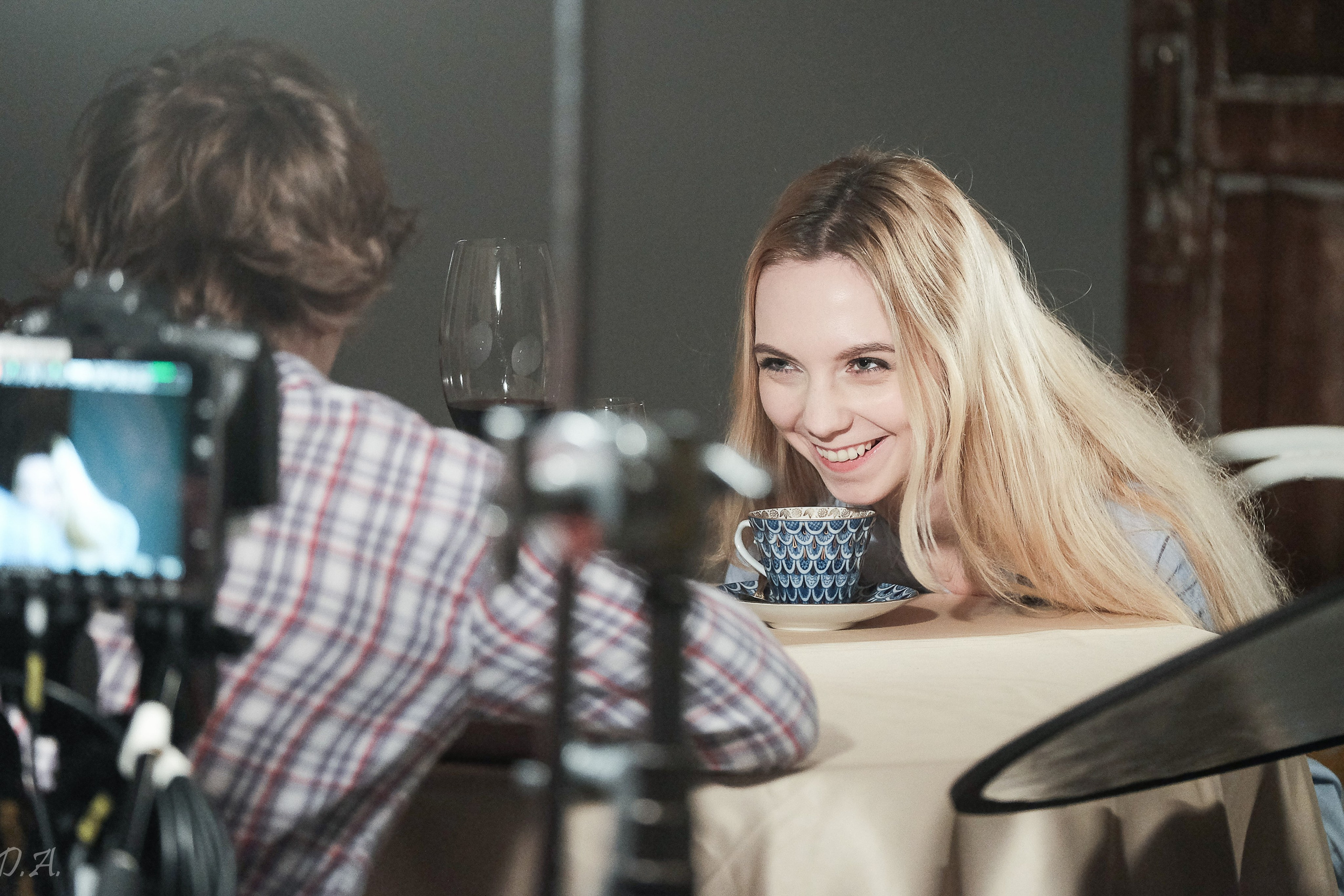 Короткий метр «Подарок». Реж. Серж Самойлов. Бэкстейдж. Фотограф Дмитрий Алексеев