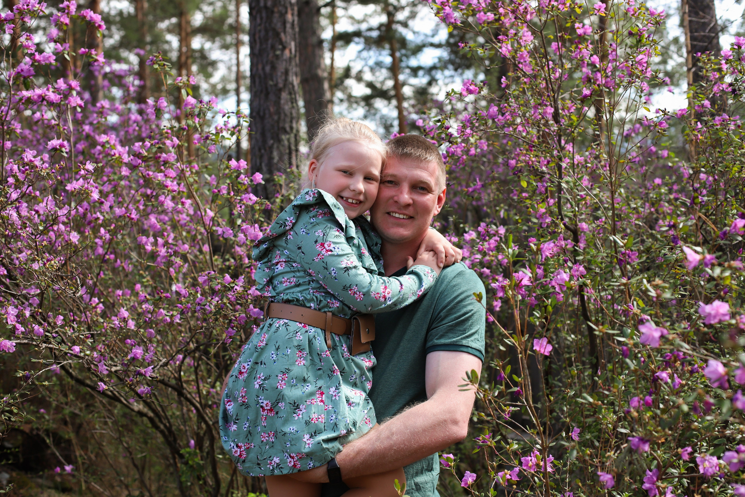 Анна & семья. Фотограф Нина Брандт в Горном Алтае