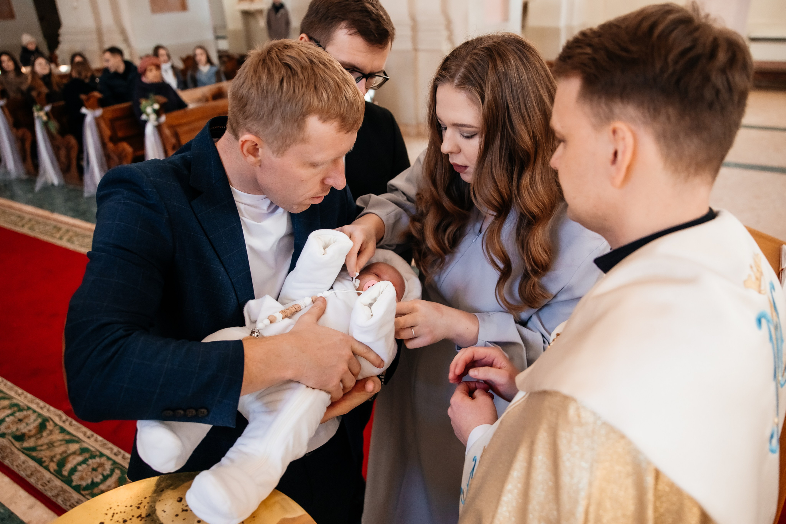 Крещение Софии. Архикафедральный костел Имени Пресвятой Девы Марии. Фотограф ВИКА МЕДУЗА