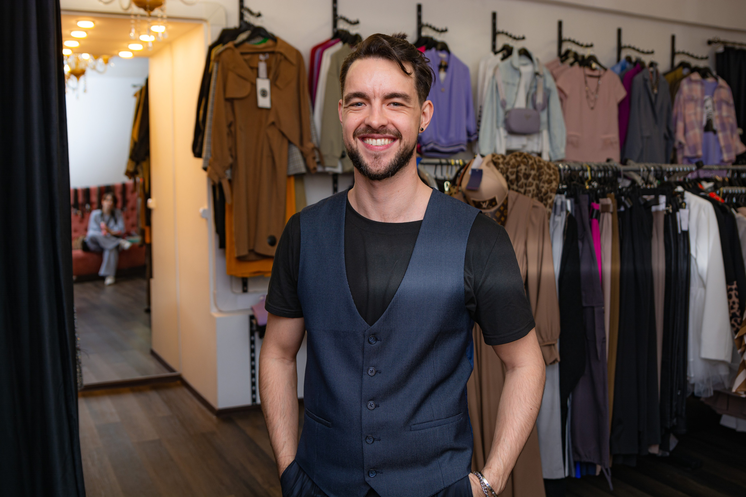 Шопинг со стилистом. Портретный фотограф в Санкт-Петербурге Дмитриева Наталия