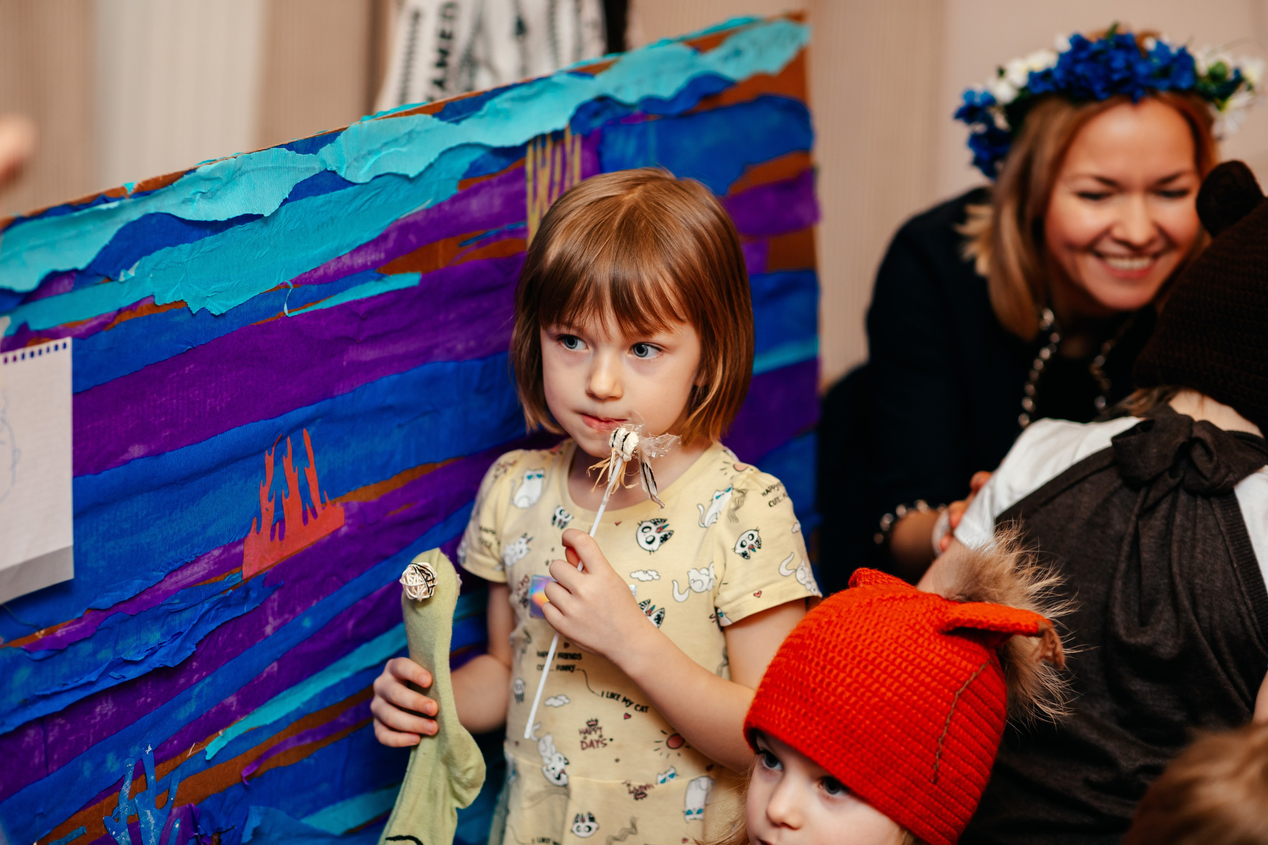 8 марта в Монтессори-саду. Семейный lifestyle фотограф в Санкт-Петербурге Людмила Пахомова