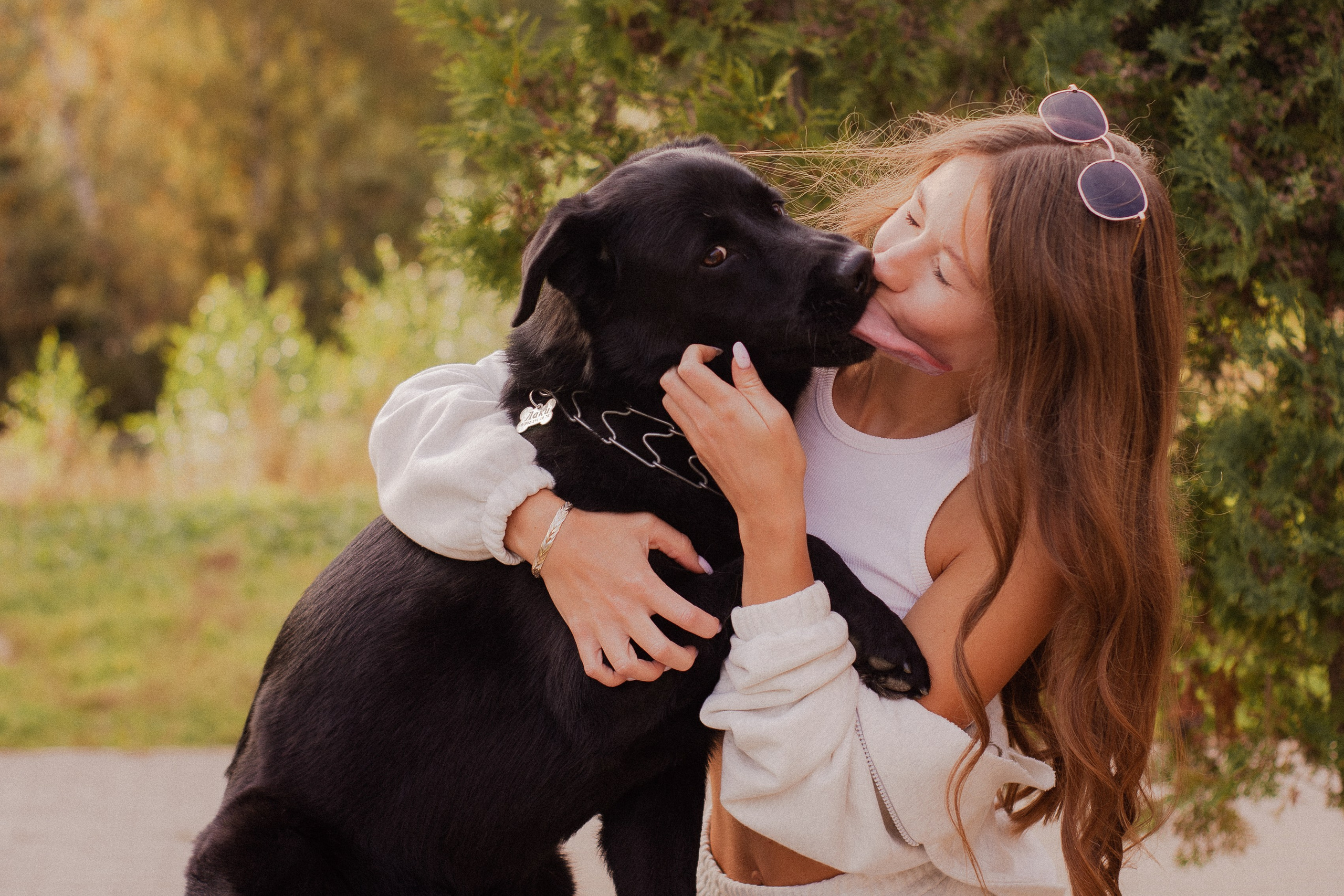 Анна и Лаки. Фотограф-анималист Мария Баркевич | Москва