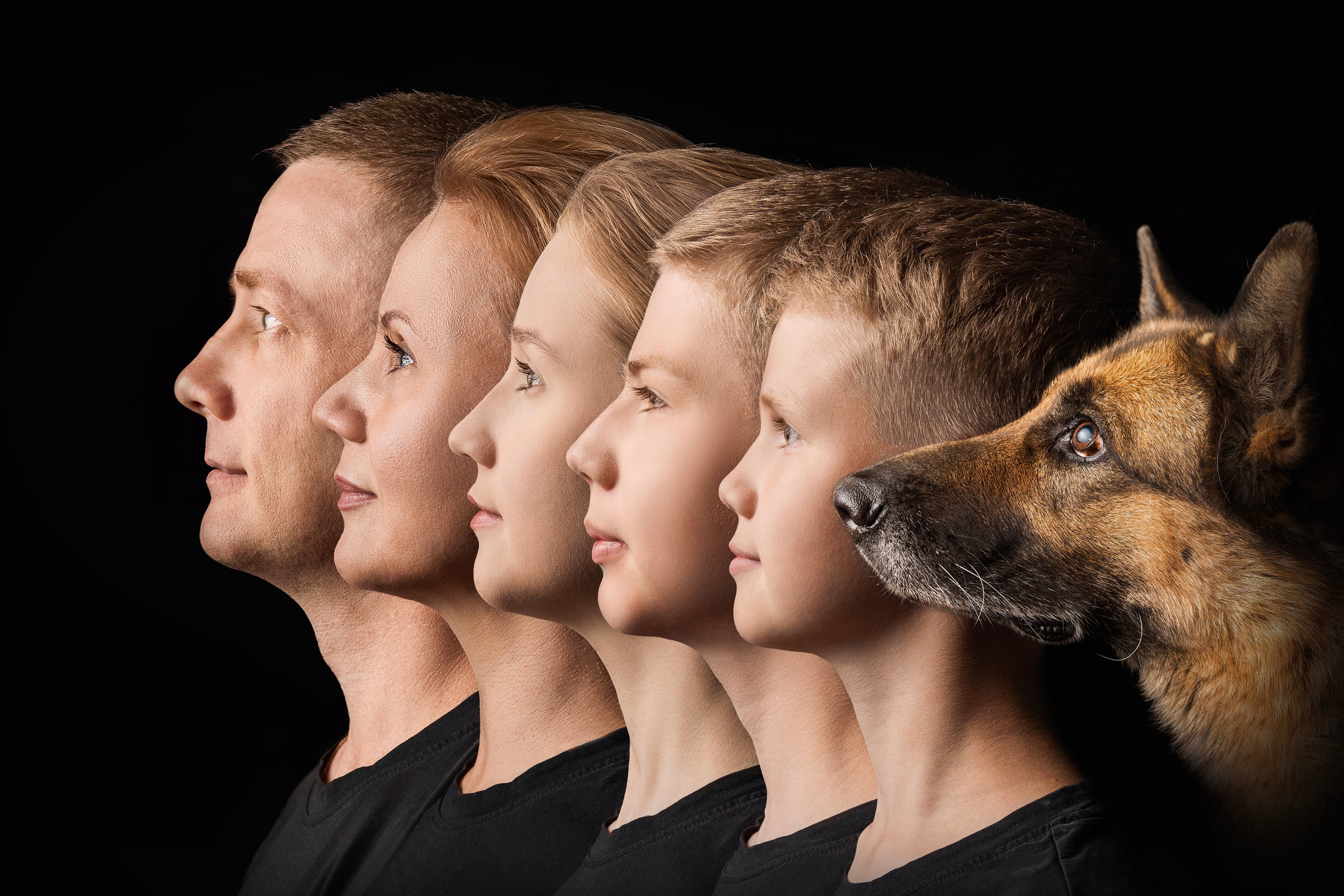 Семейный портрет: Климочкины. Репортажный фотограф Красноярск