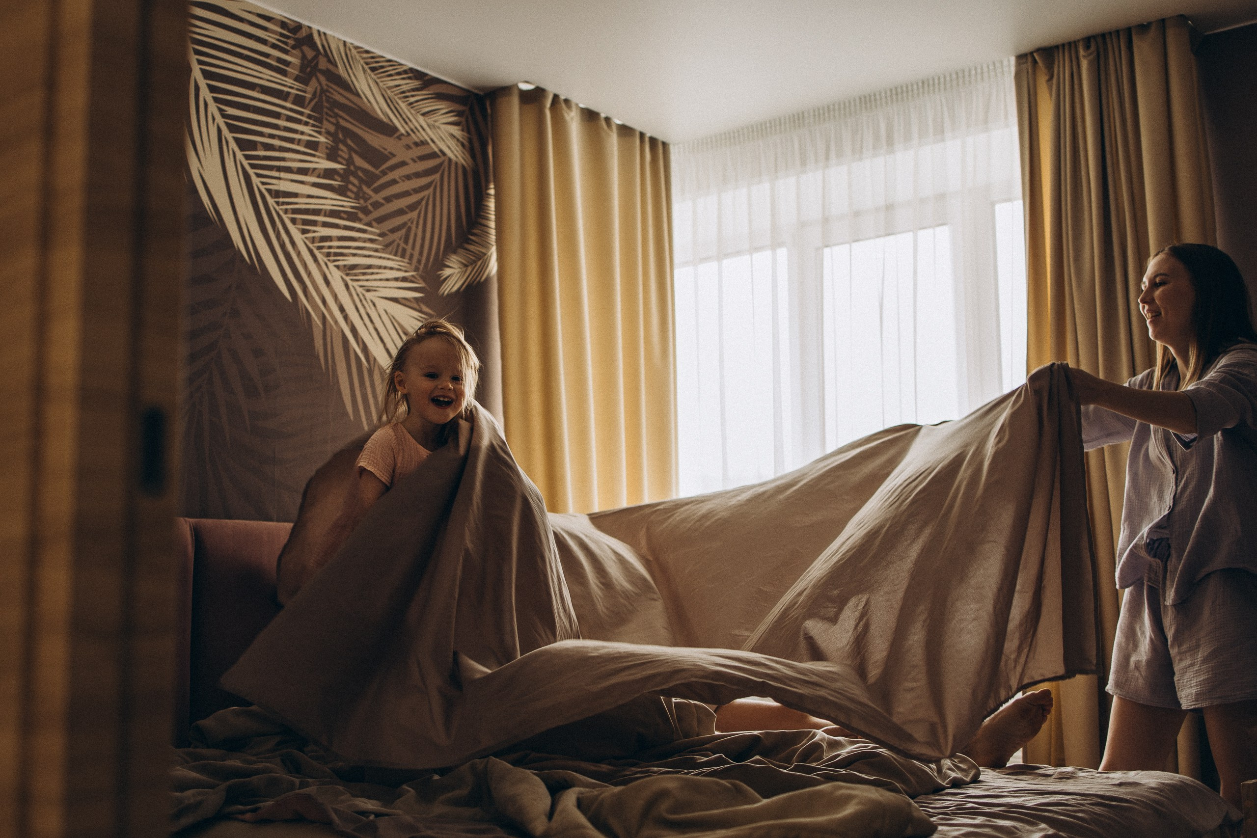 Домашняя семейная фотосессия «Утро» в Ижевске