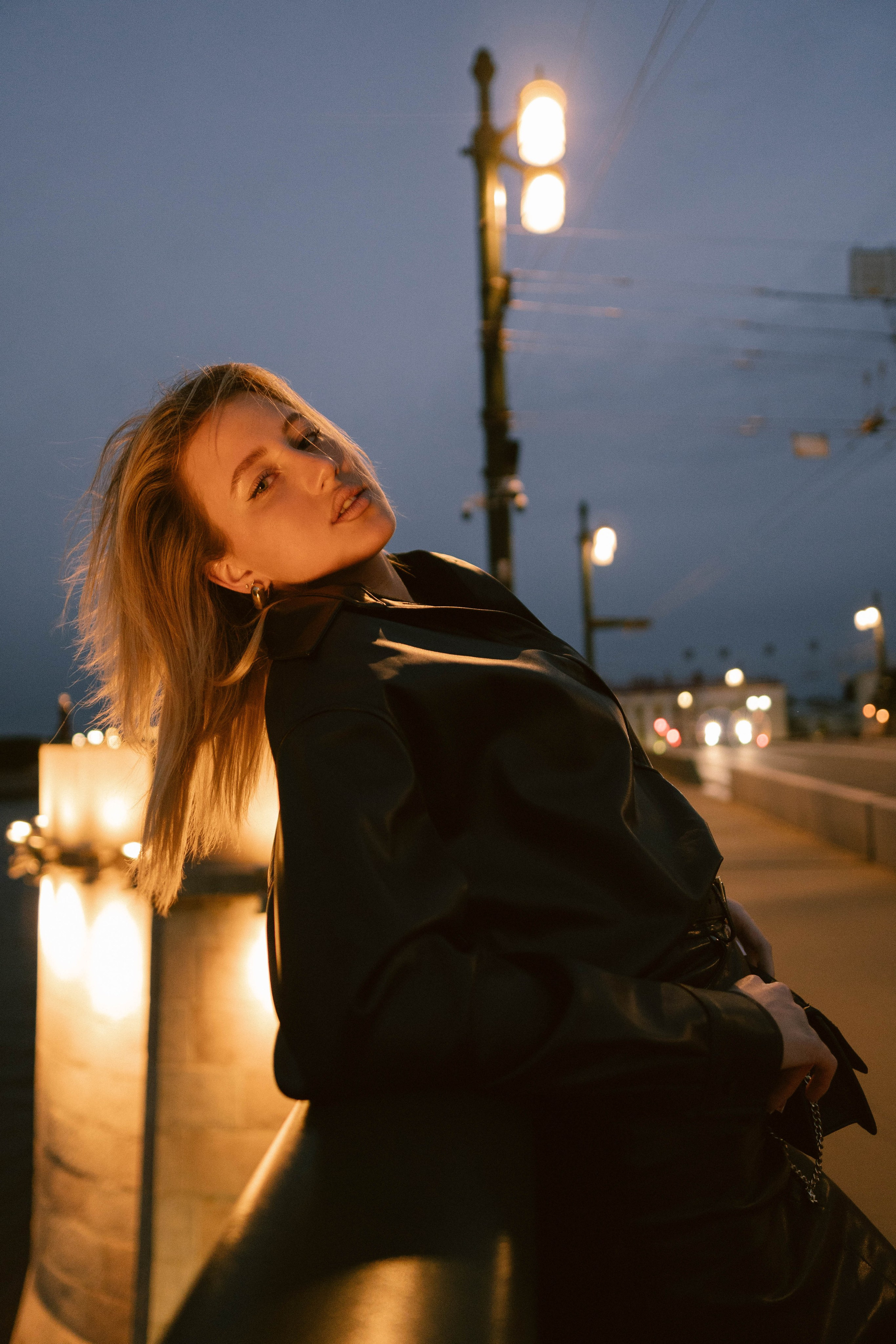 Даша и ночной Петербург. Фотограф в Санкт-Петербурге Головина Анастасия