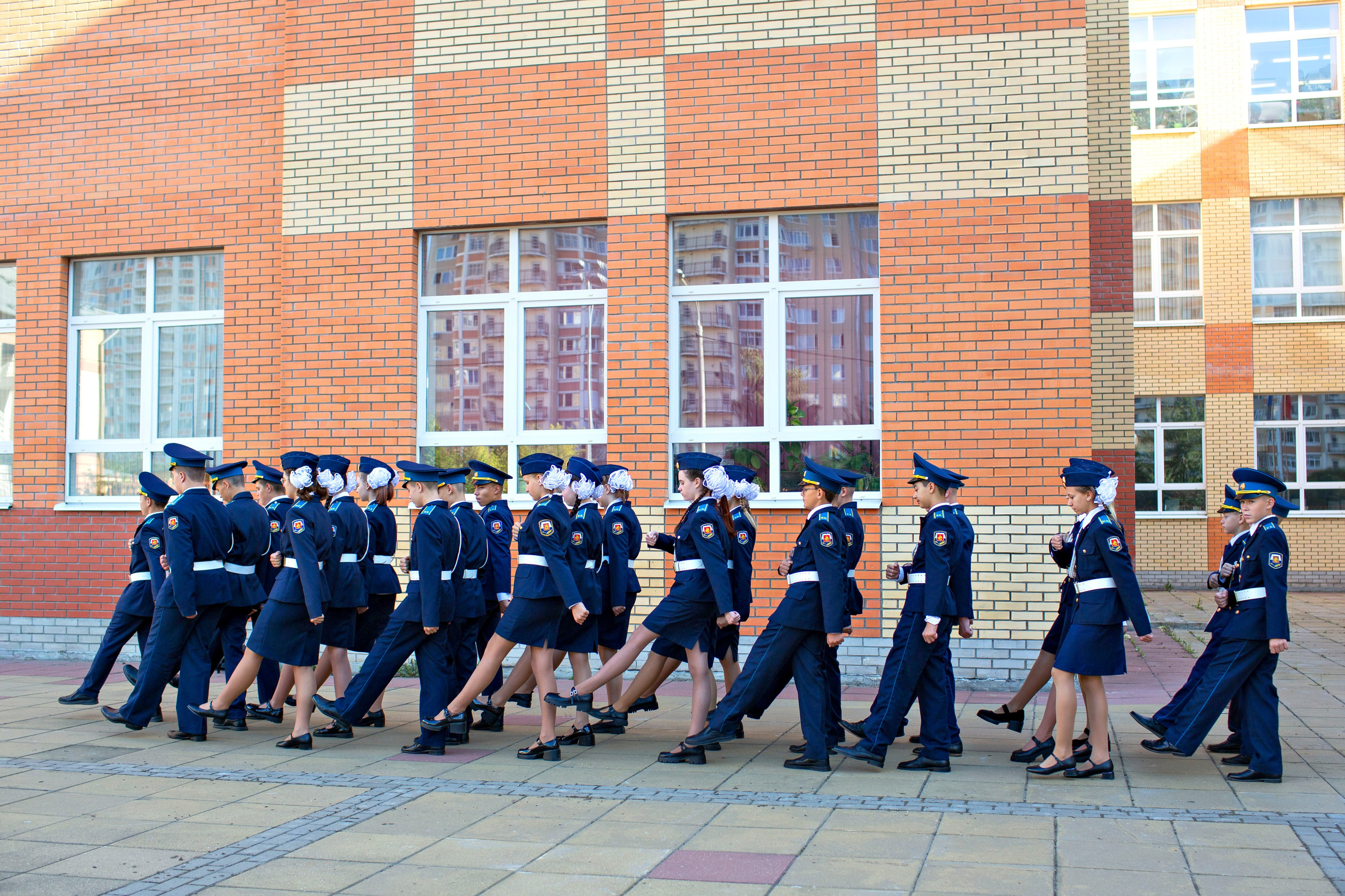 Фотосъемка 1сентября, Гимназия № 7, г. Подольск. Выпускные альбомы и школьный фотограф в Подольске, Троицке, Щербинке, Москве и Московской области